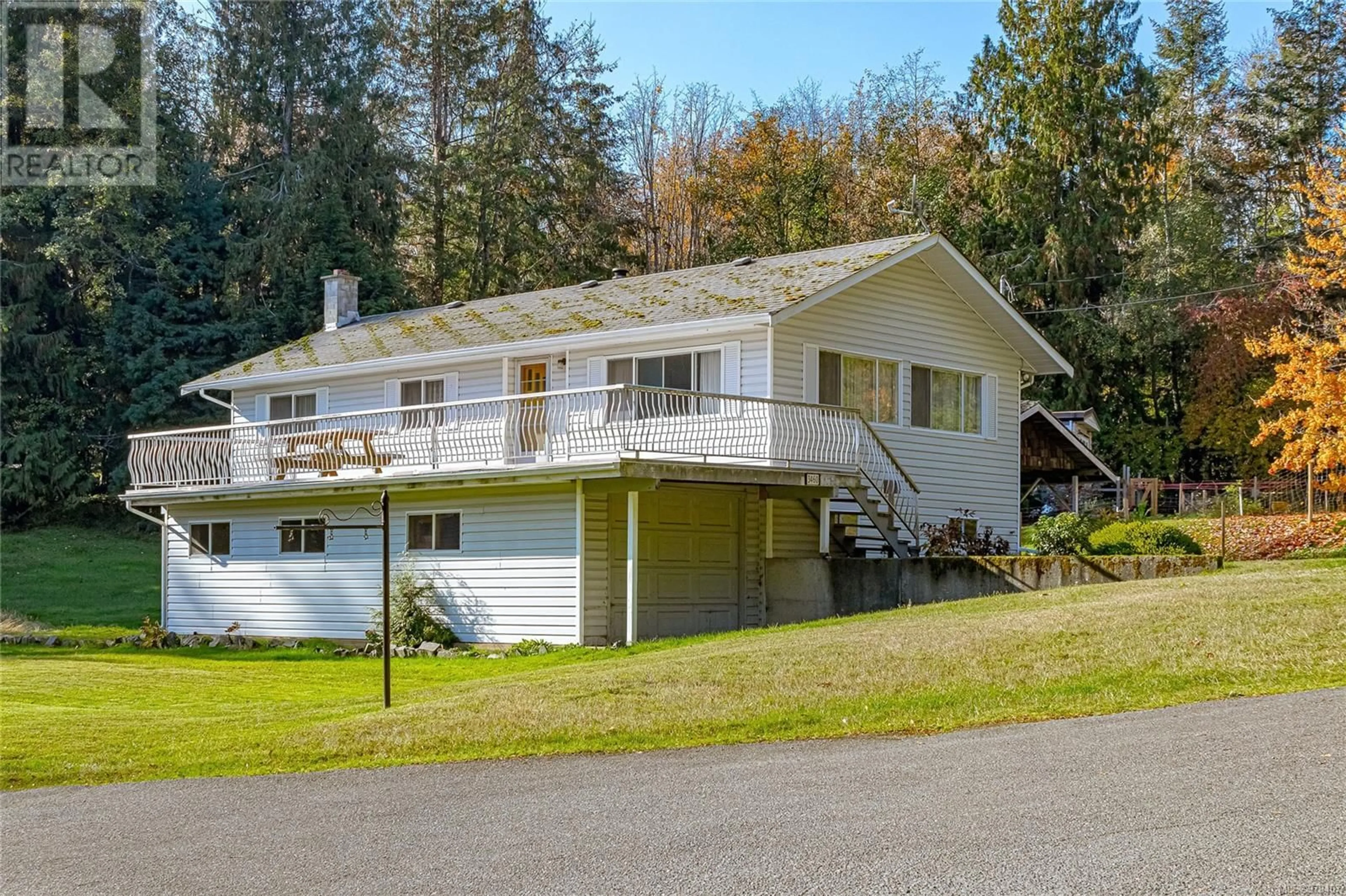 Frontside or backside of a home, cottage for 3460 HILLSIDE Rd, Chemainus British Columbia V0R1K2