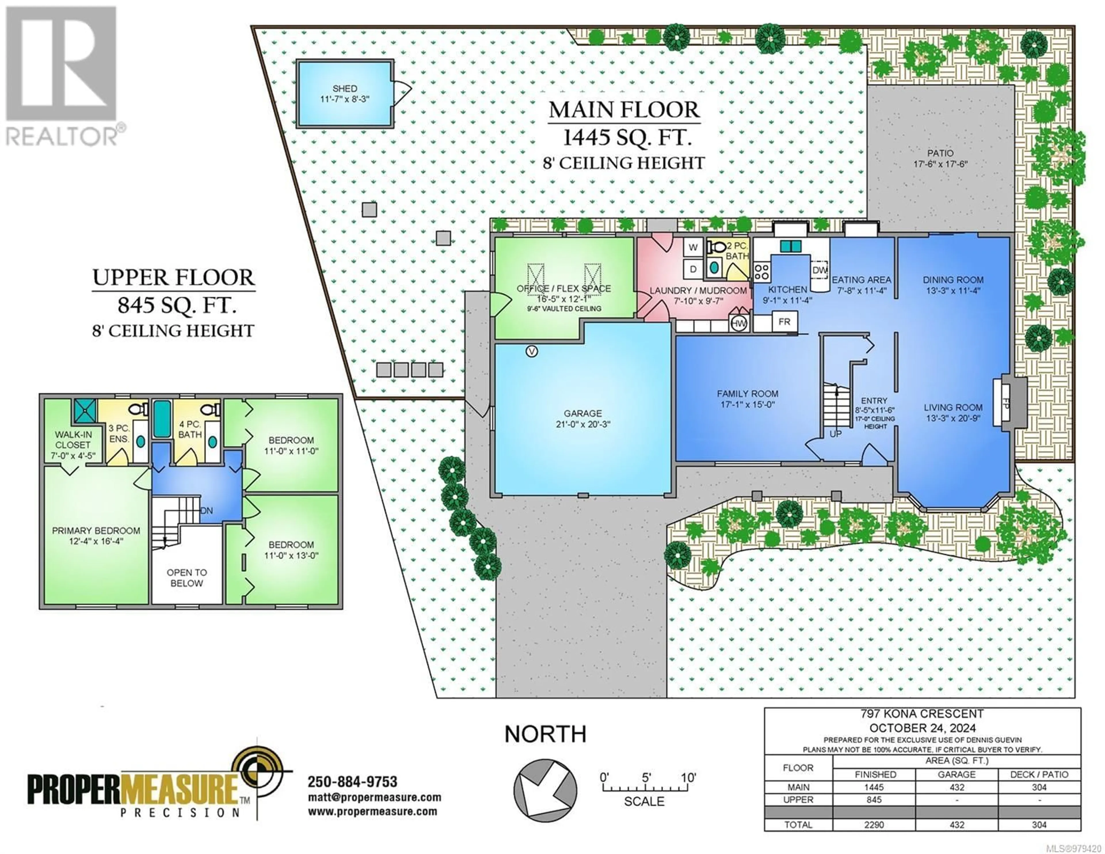 Floor plan for 797 Kona Cres, Saanich British Columbia V8X4N9