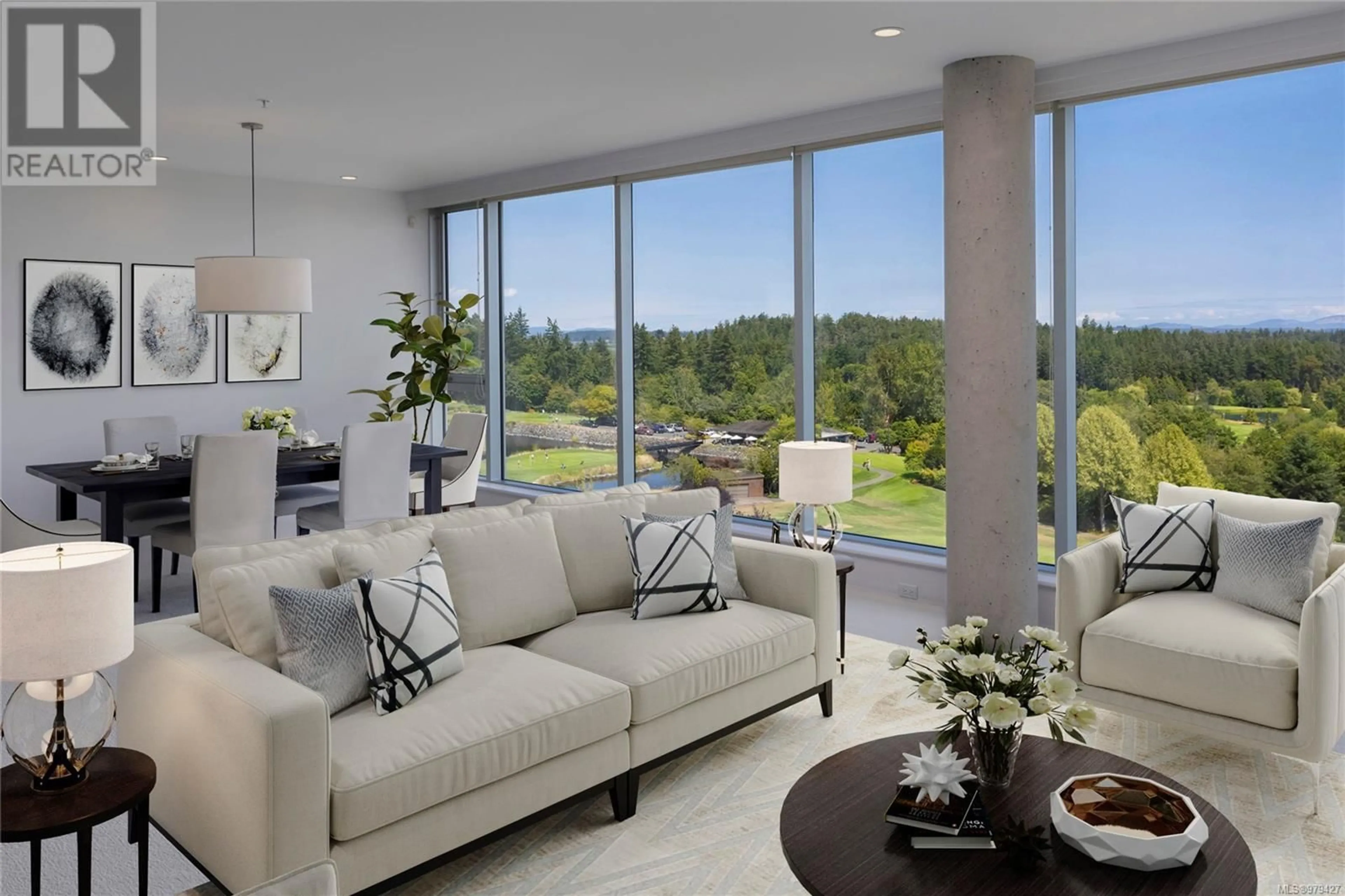 Living room, carpet floors for 509 5332 Sayward Hill Cres, Saanich British Columbia V8Y2H8