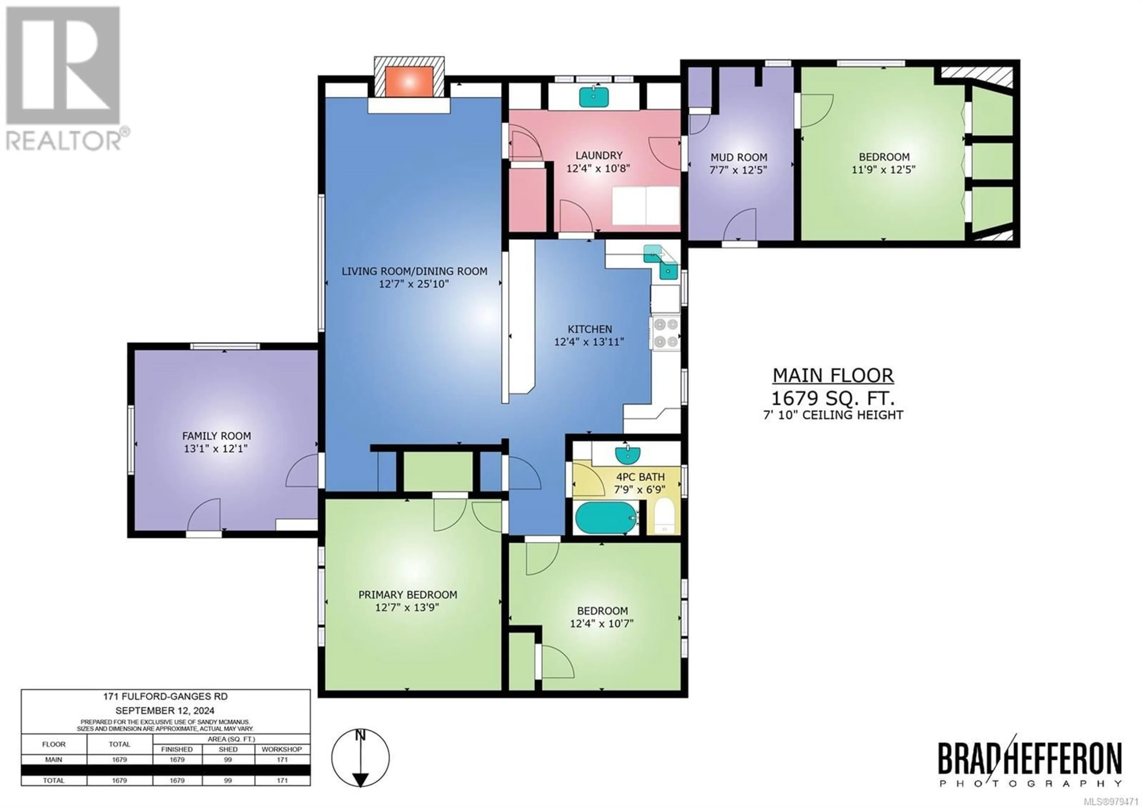 Floor plan for 171 FULFORD-GANGES ROAD, Salt Spring British Columbia V8K2V6