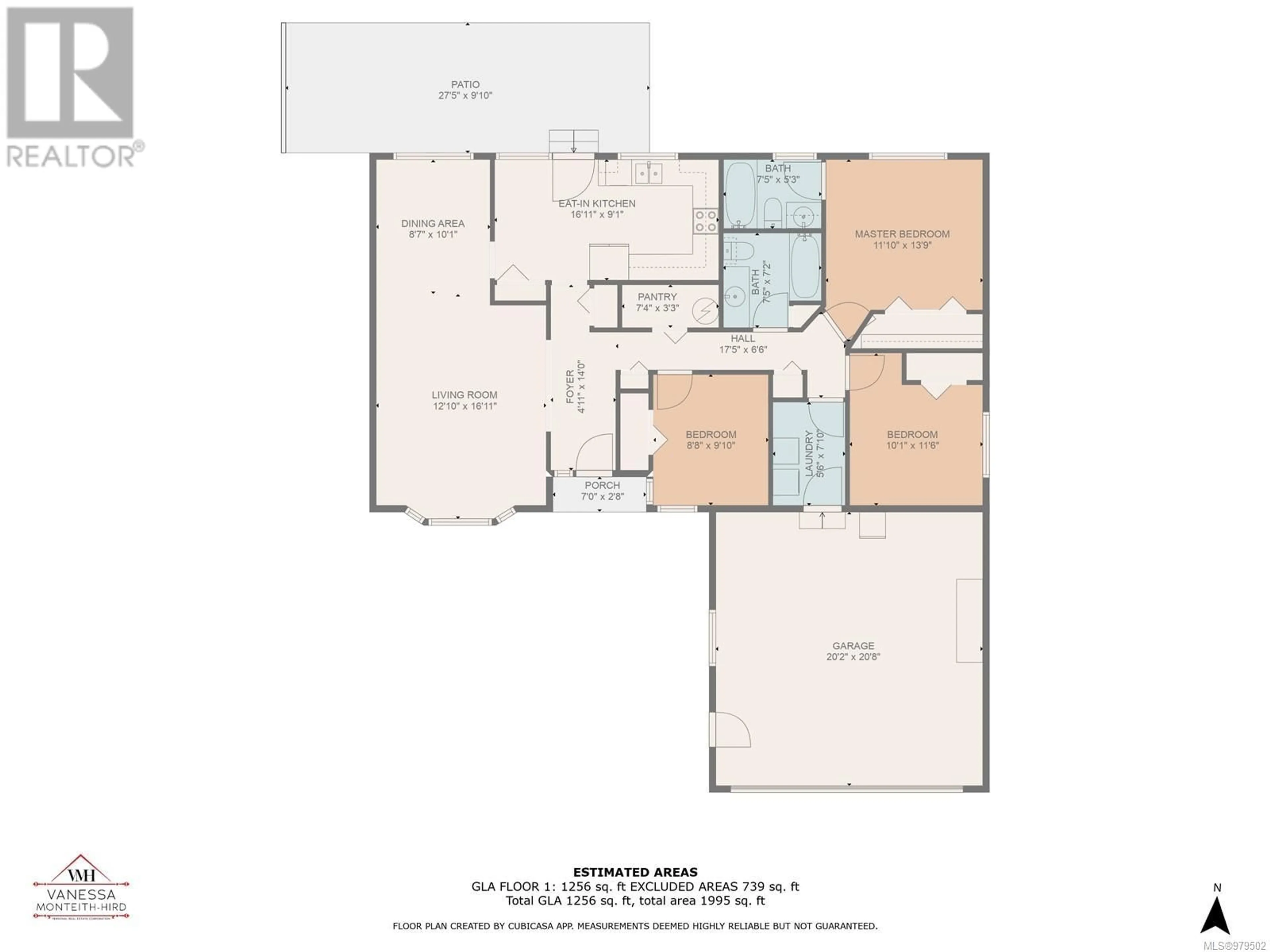 Floor plan for 584 Grayson Rd, Campbell River British Columbia V9W6K4