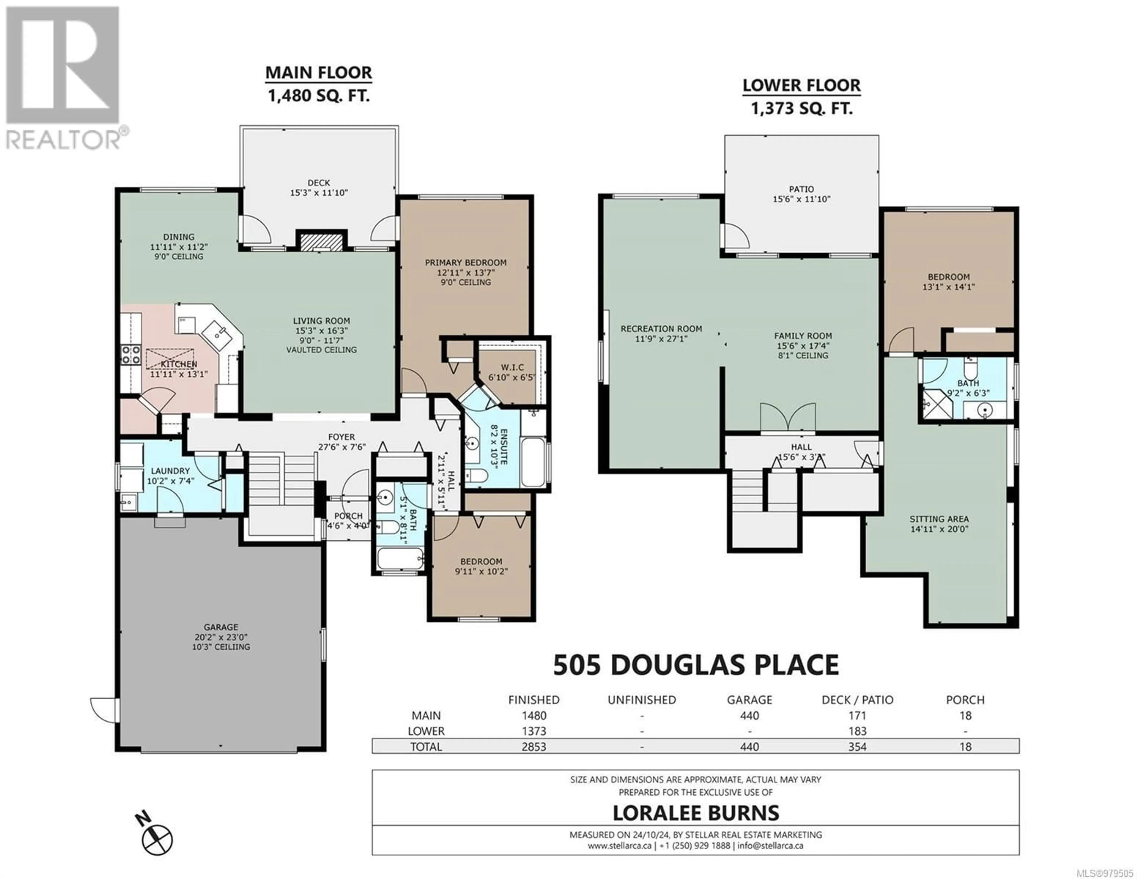 Floor plan for 505 Douglas Pl, Ladysmith British Columbia V9G2B9