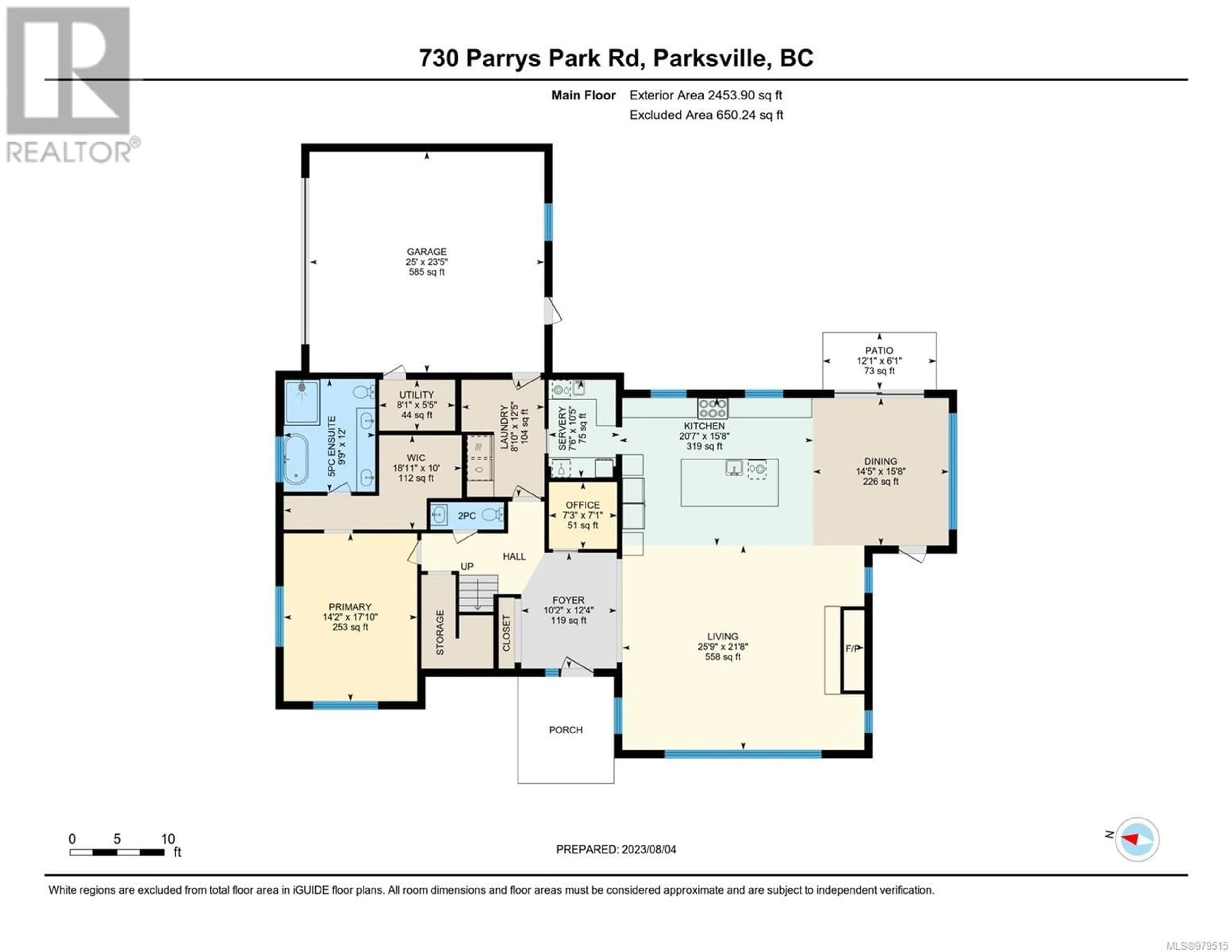 Floor plan for 730 Parry's Park Rd, Parksville British Columbia V9P1T8