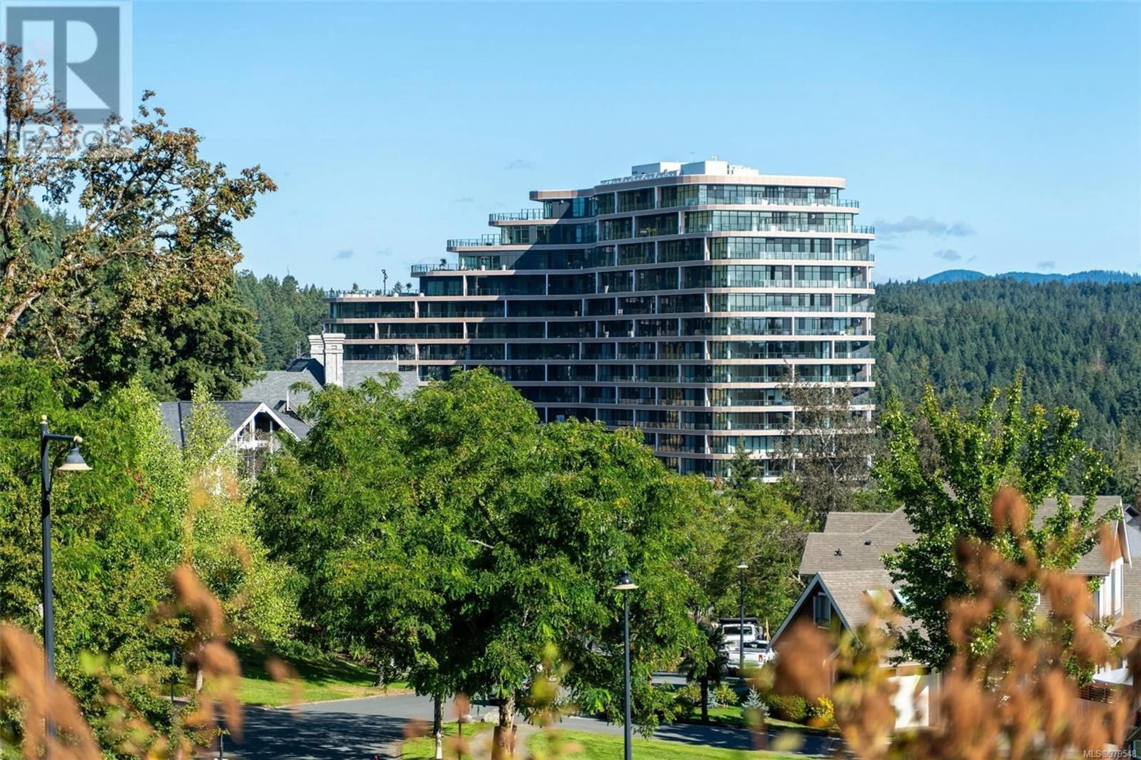 A pic from exterior of the house or condo, the view of city buildings for 1605 2000 Hannington Rd, Langford British Columbia V9B6R6