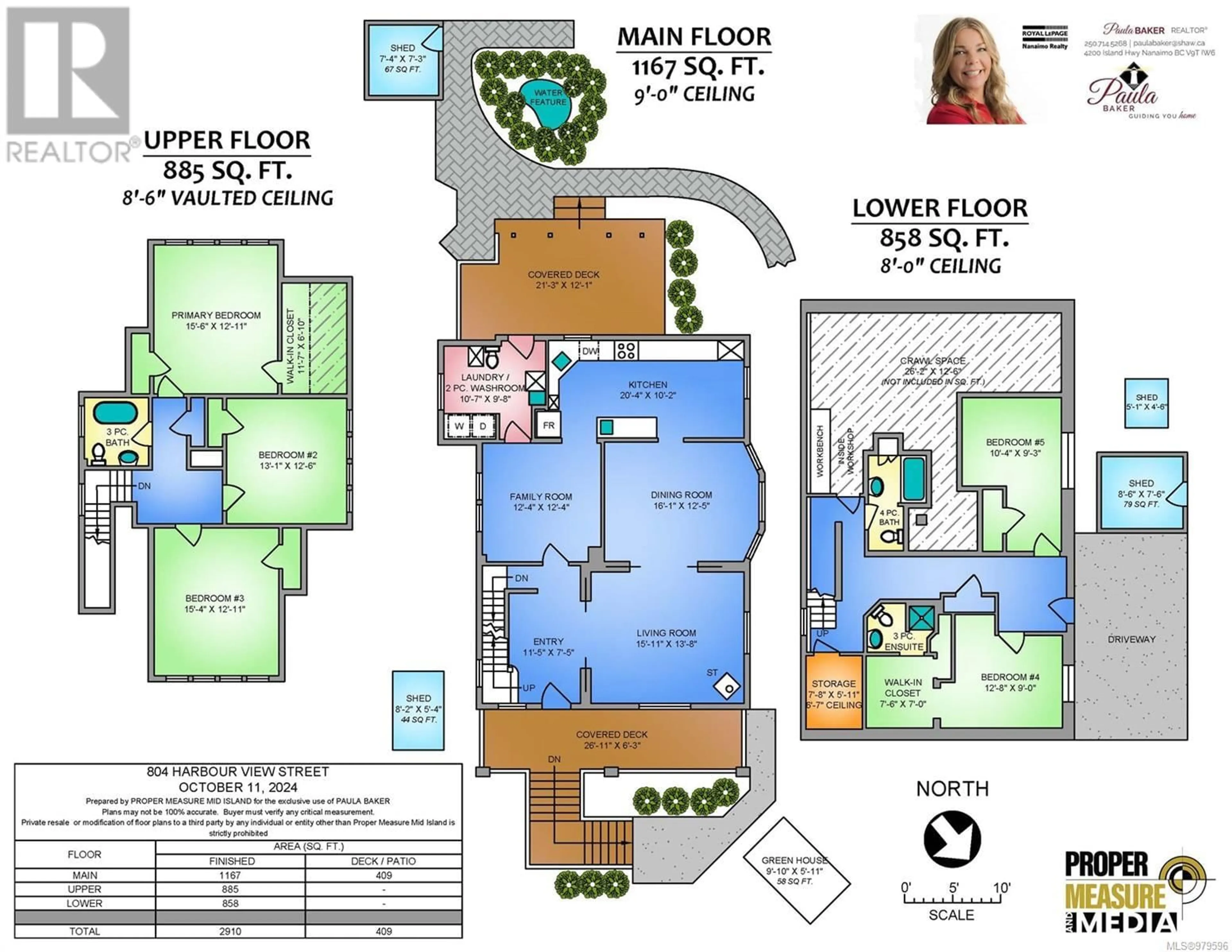 Floor plan for 804 Harbour View St, Nanaimo British Columbia V9R4V3