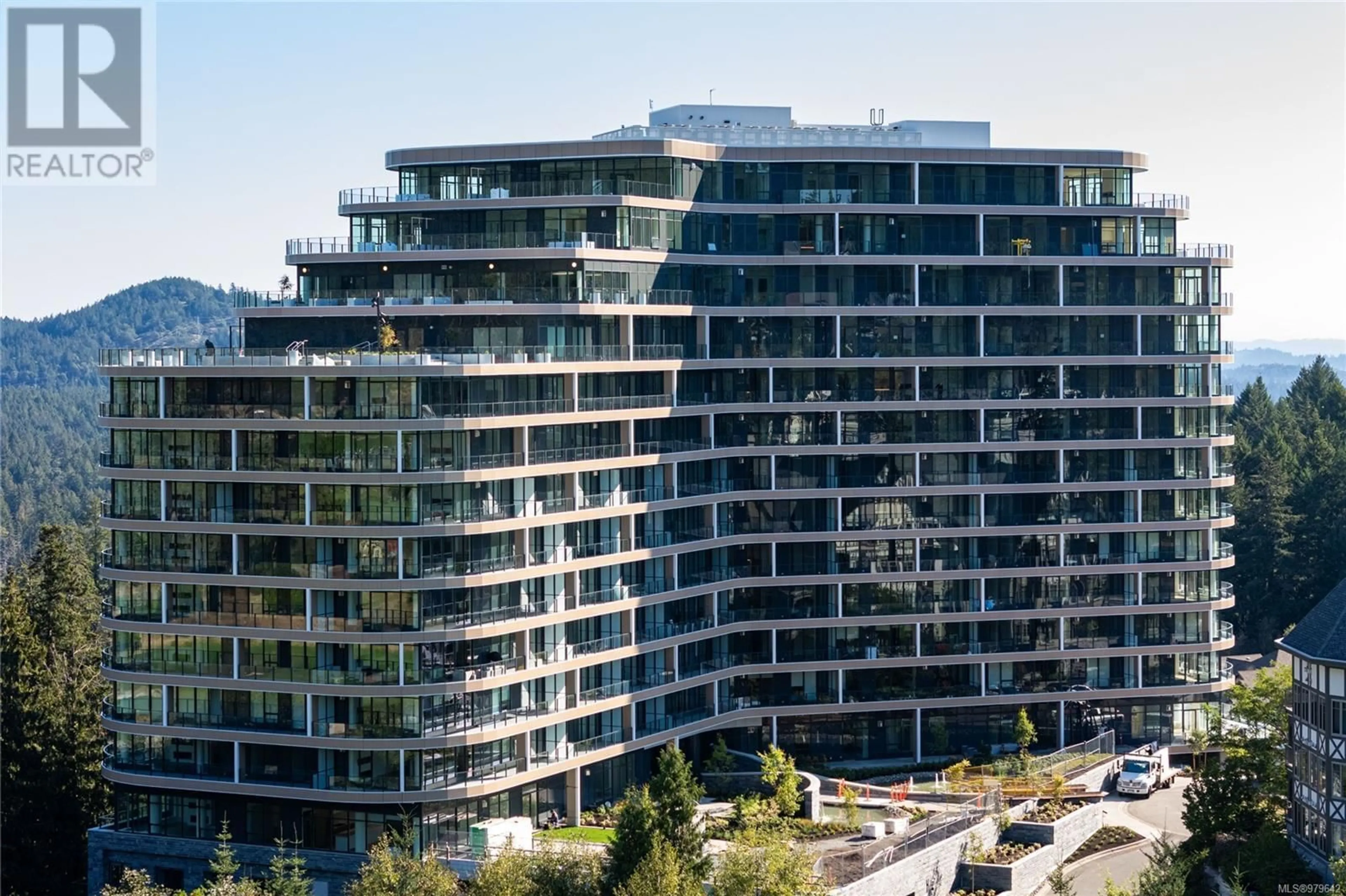 A pic from exterior of the house or condo, the view of city buildings for 1012 2000 Hannington Rd, Langford British Columbia V9B6R6