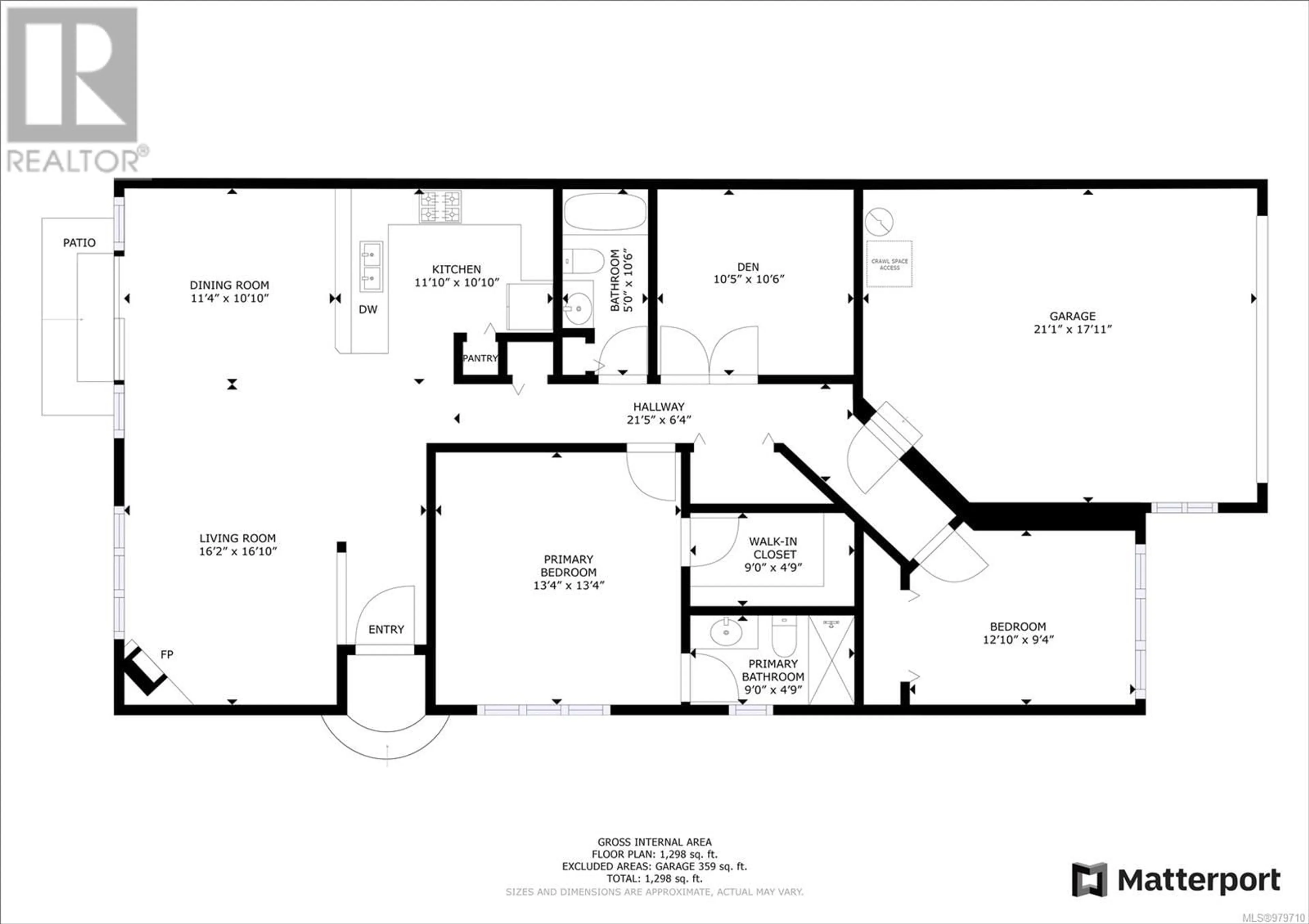 Floor plan for 12 611 Hilchey Rd, Campbell River British Columbia V9W0A2