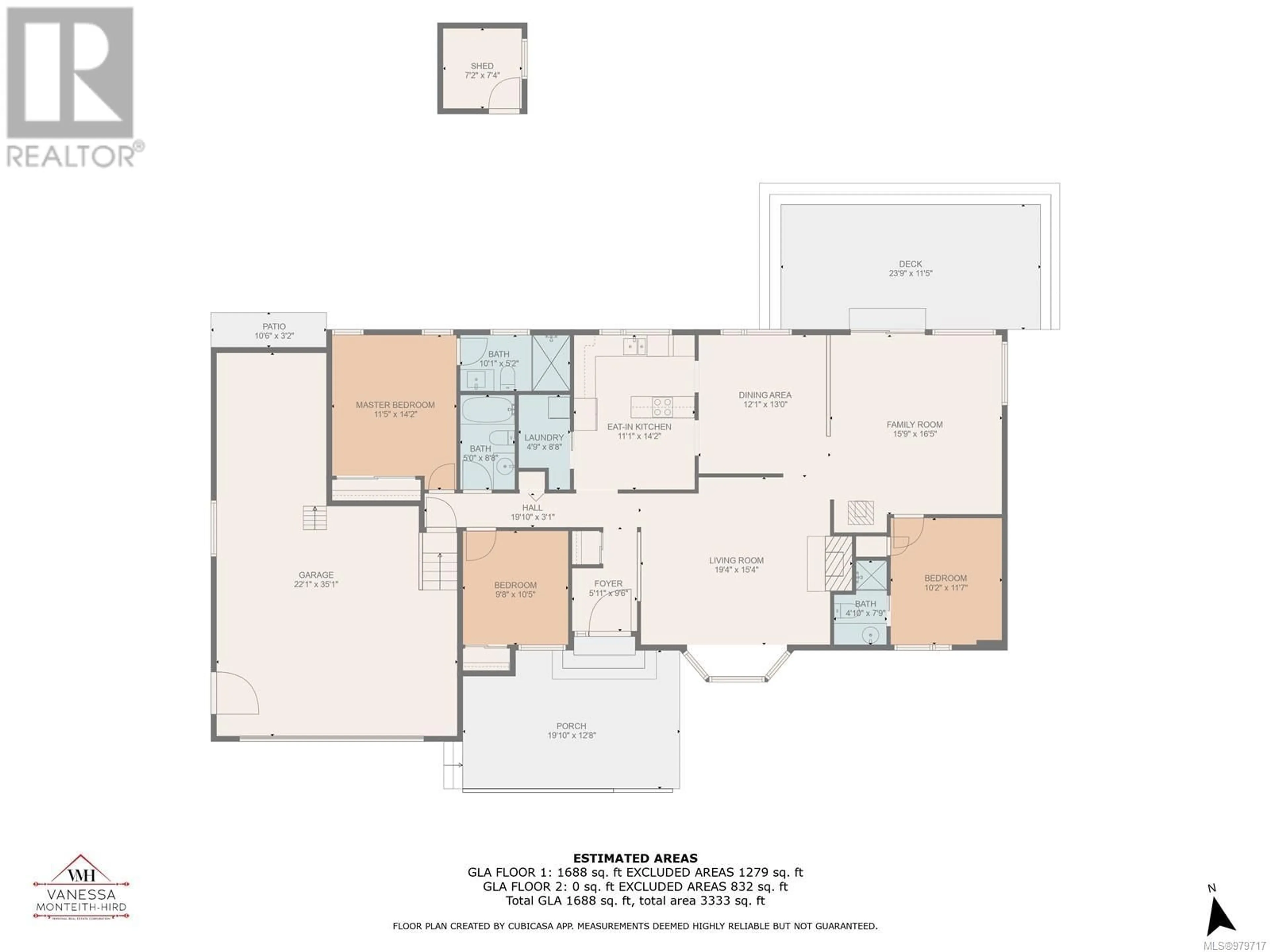 Floor plan for 30 Oregon Rd, Campbell River British Columbia V9W5T1