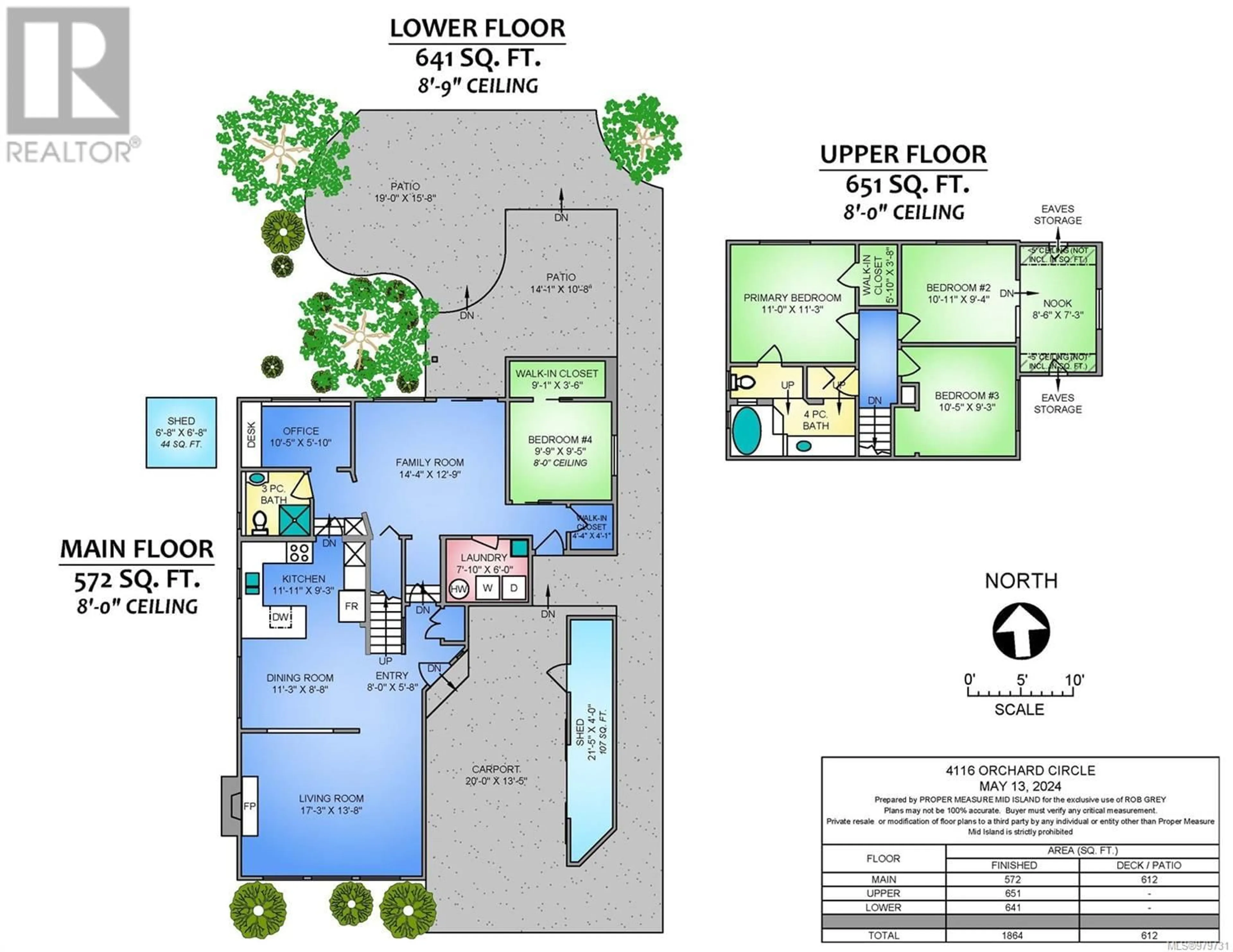 Floor plan for 4116 Orchard Cir, Nanaimo British Columbia V9T4C6