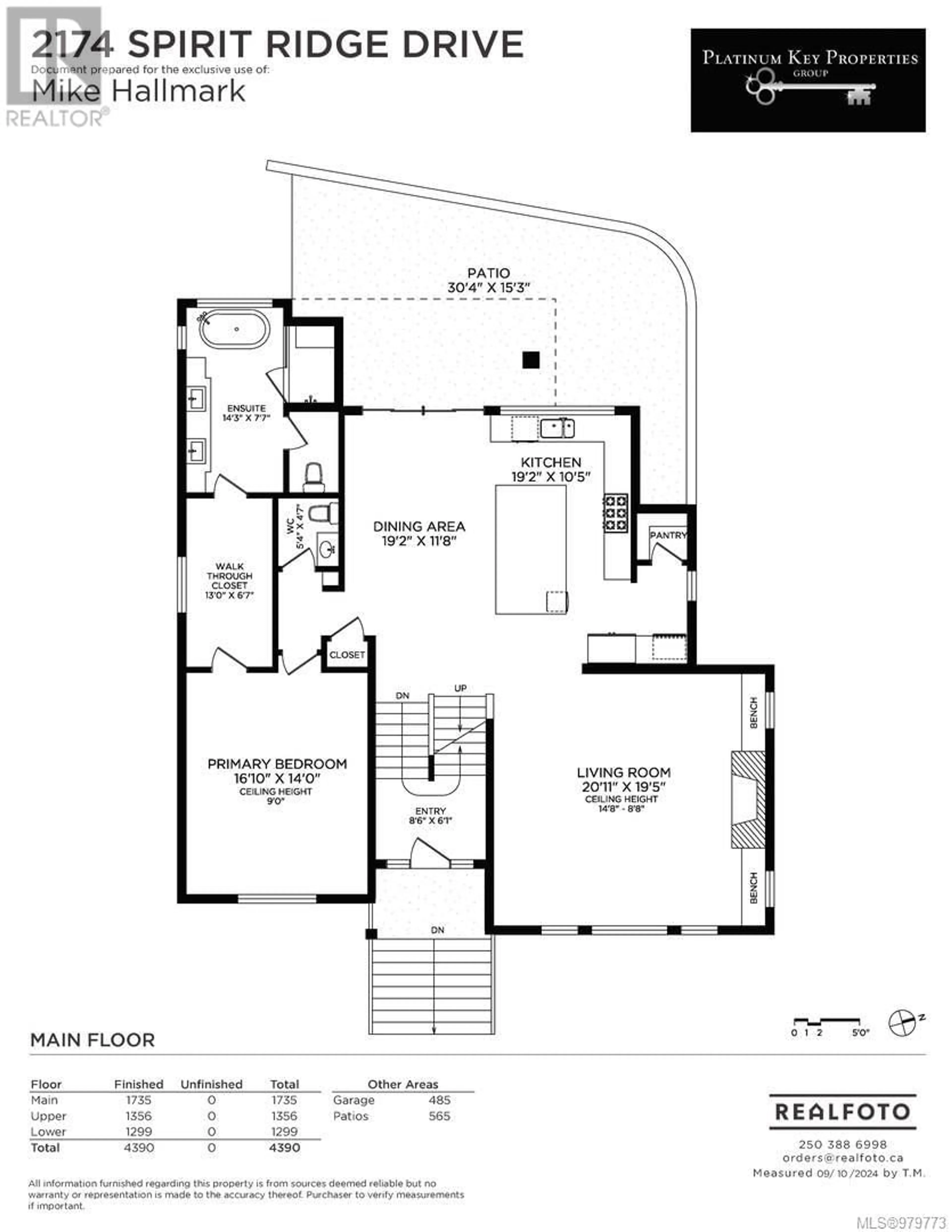 Floor plan for 2174 Spirit Ridge Dr, Langford British Columbia V9B0B5