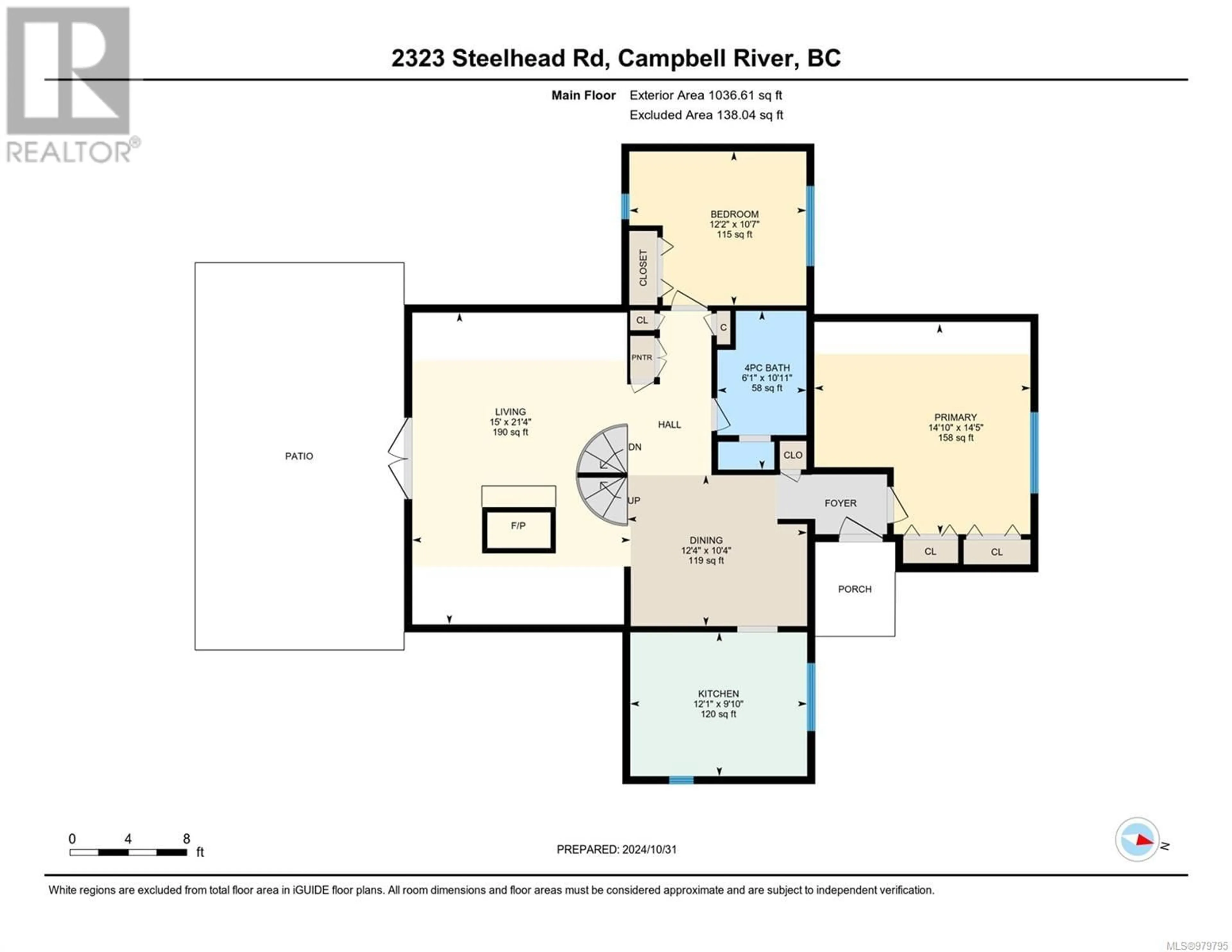 Floor plan for 2323 Steelhead Rd, Campbell River British Columbia V9W4P4