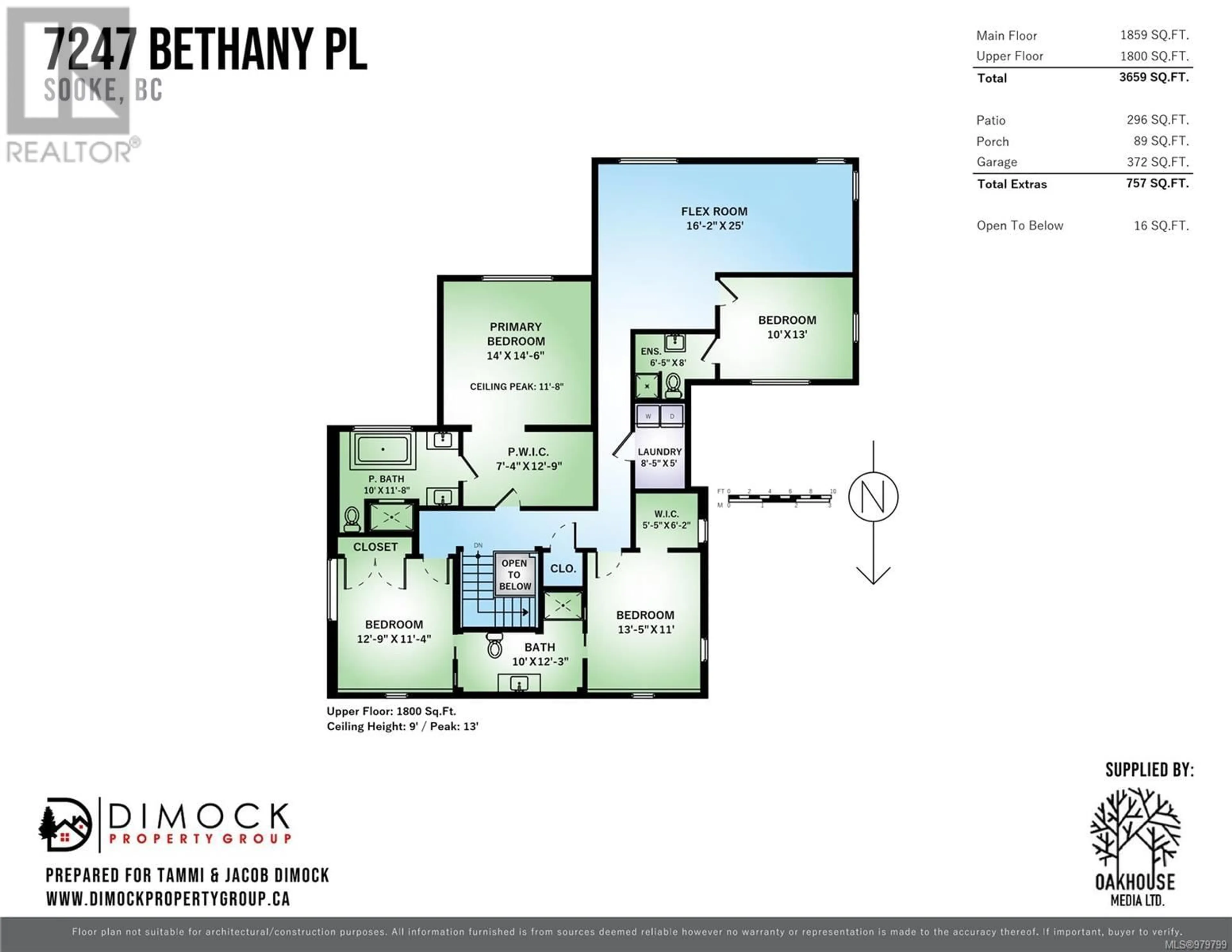 Floor plan for 7247 Bethany Pl, Sooke British Columbia V9Z0S8