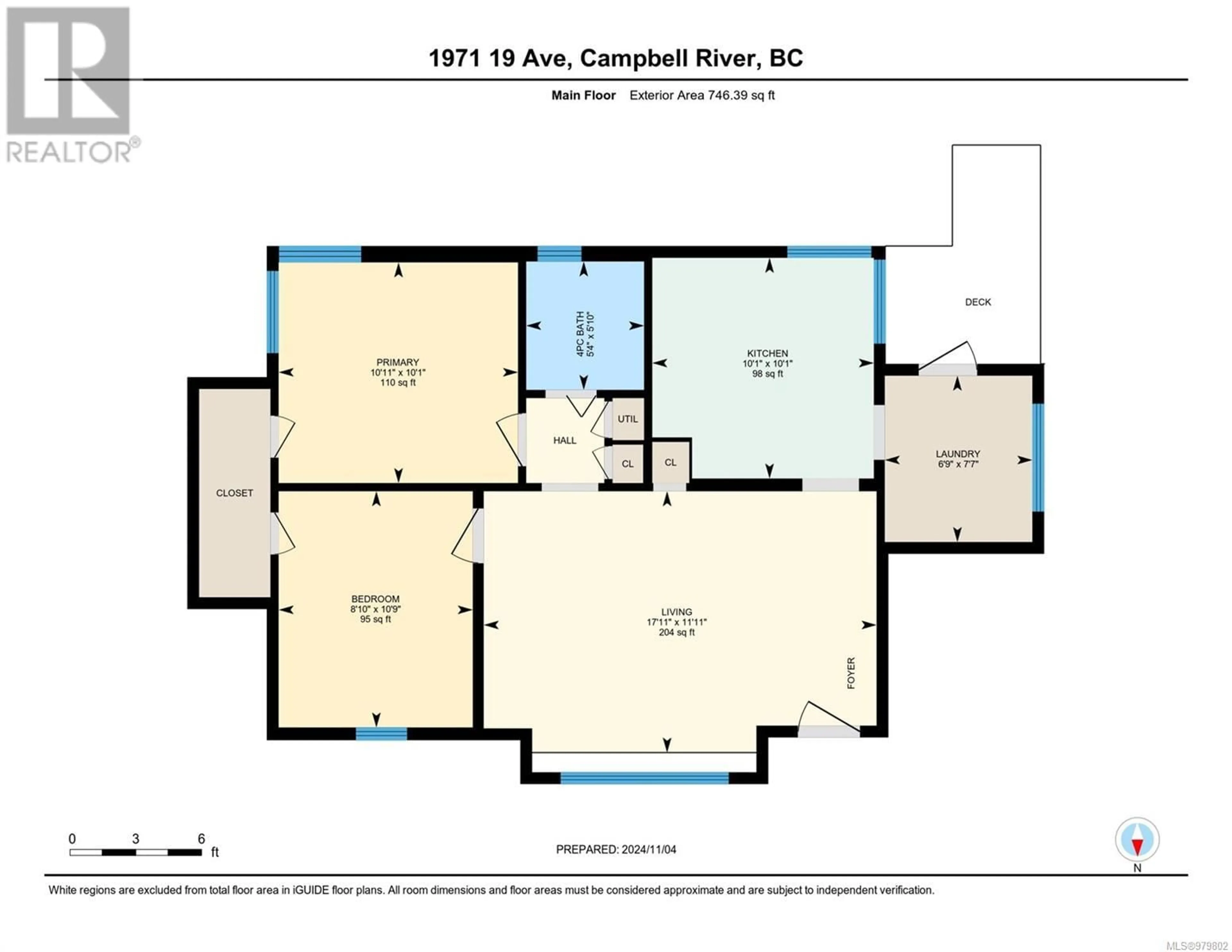 Floor plan for 1971 19th Ave, Campbell River British Columbia V9W4M8