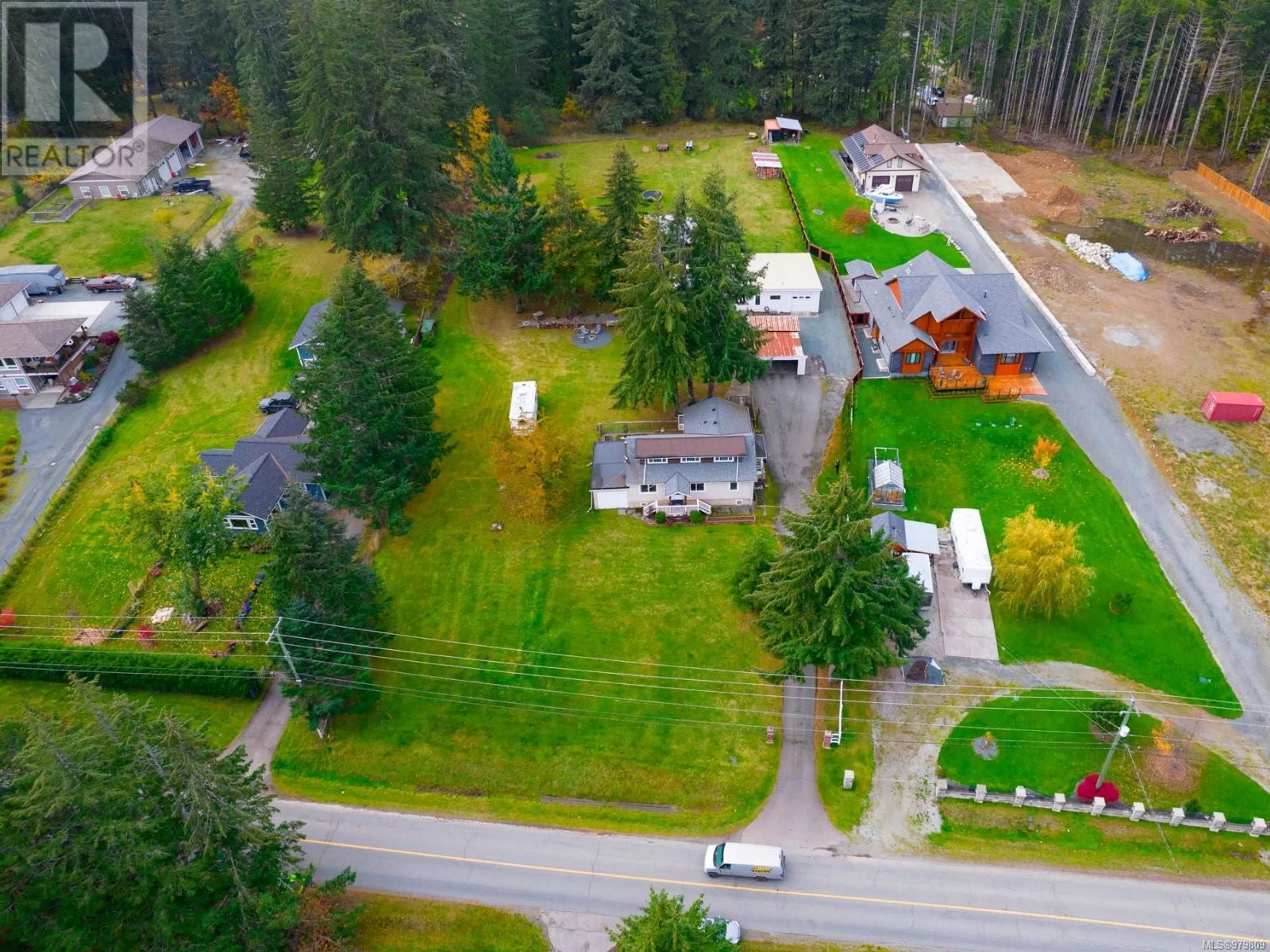 Frontside or backside of a home, the street view for 6412 Cherry Creek Rd, Port Alberni British Columbia V9Y8S9