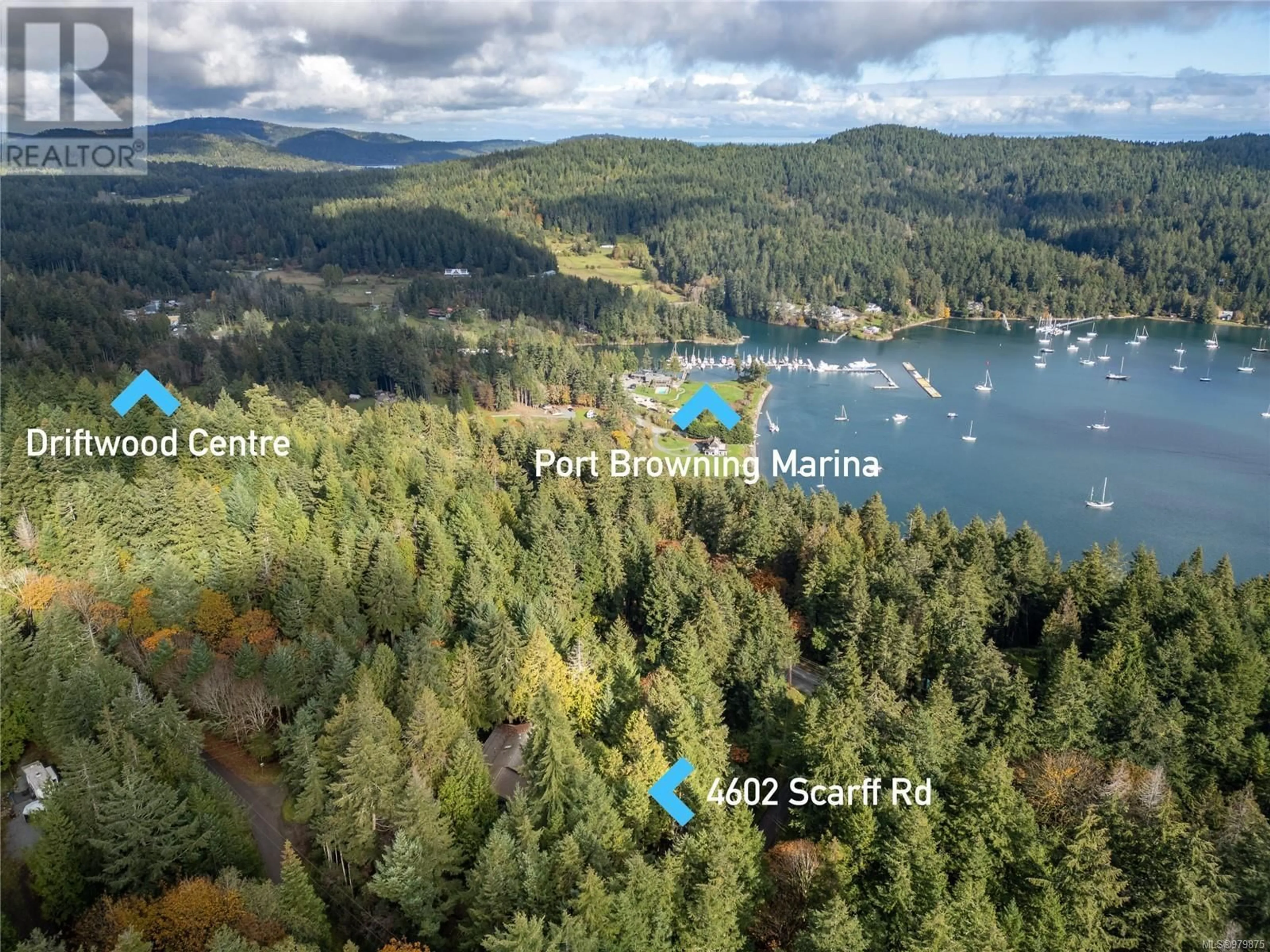 Picture of a map for 4706 Scarff Rd, Pender Island British Columbia V0N2M1