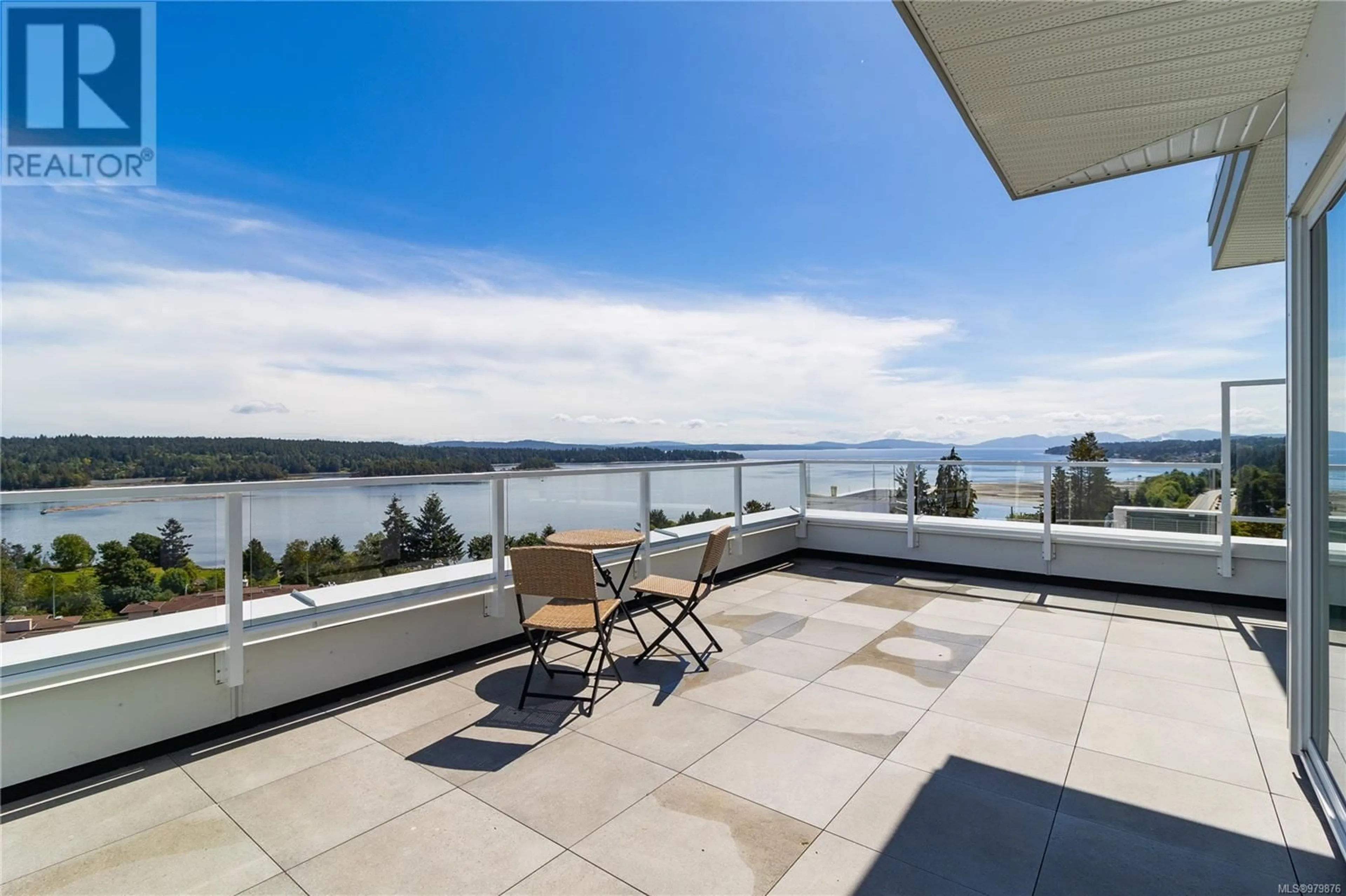 Patio, the view of lake or river for 501 201 Dogwood Dr, Ladysmith British Columbia V9G0C3