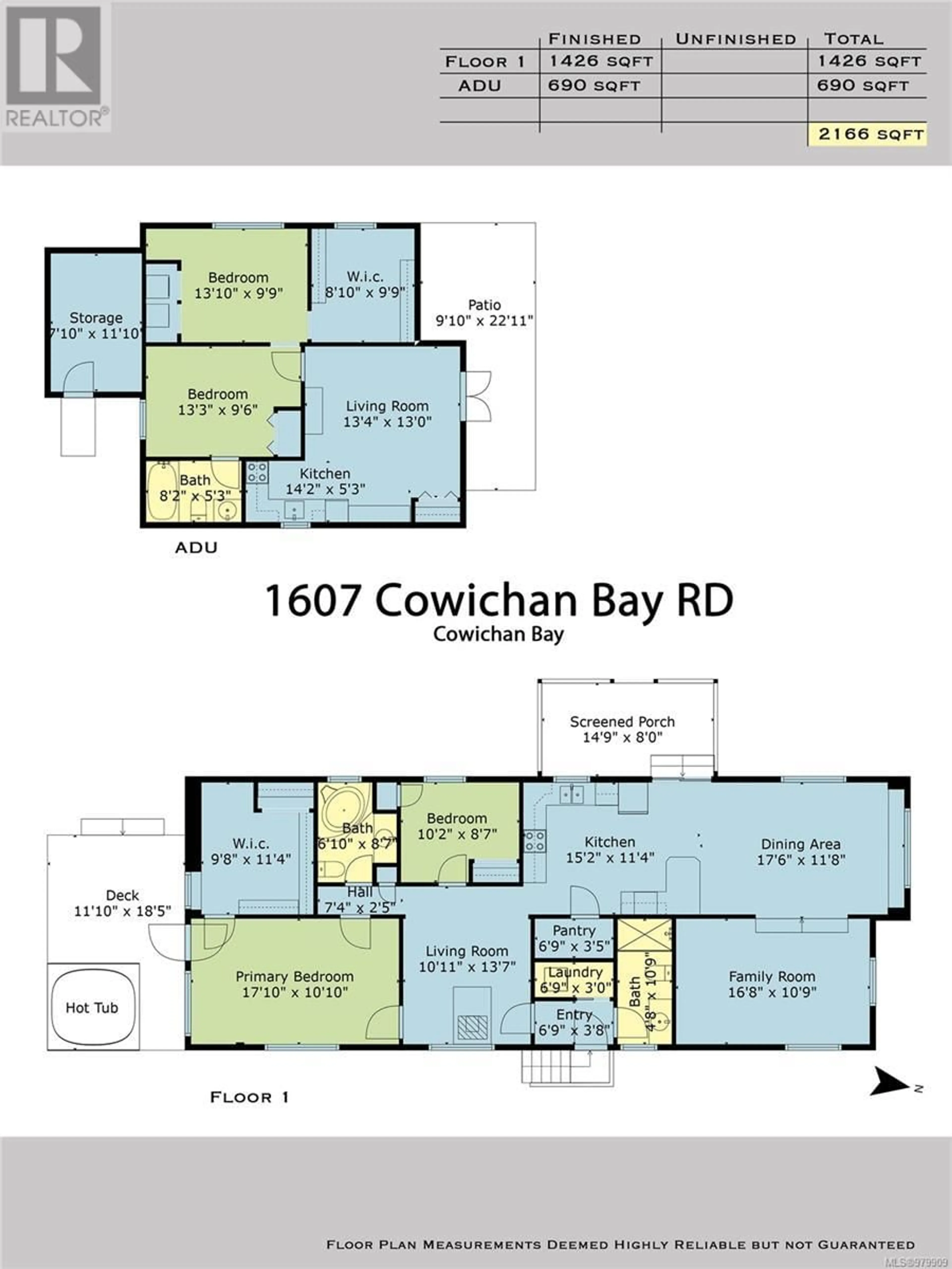 Floor plan for 1607 Cowichan Bay Rd, Cowichan Bay British Columbia V0R1N1