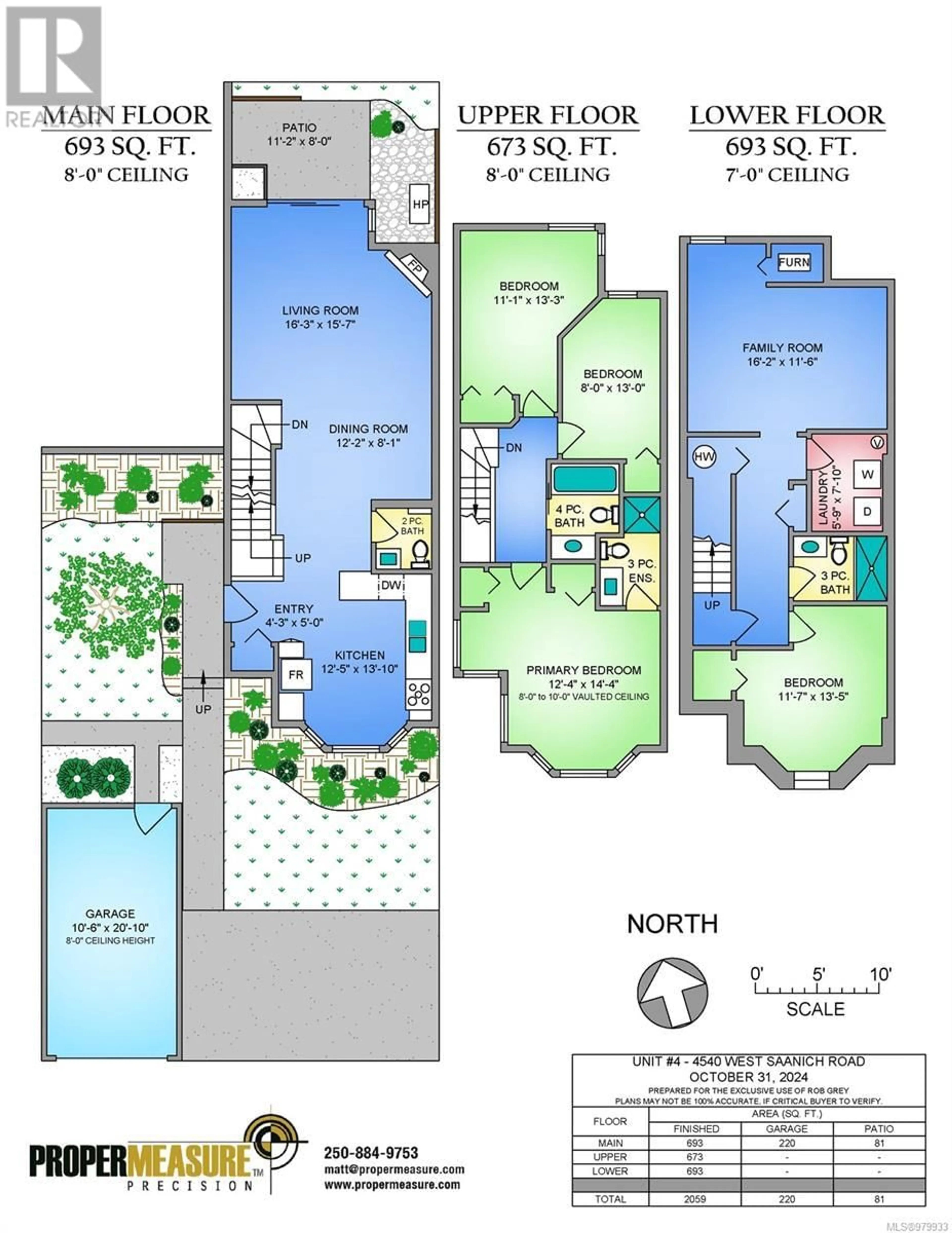 Floor plan for 4 4540 West Saanich Rd, Saanich British Columbia V8Z3G4