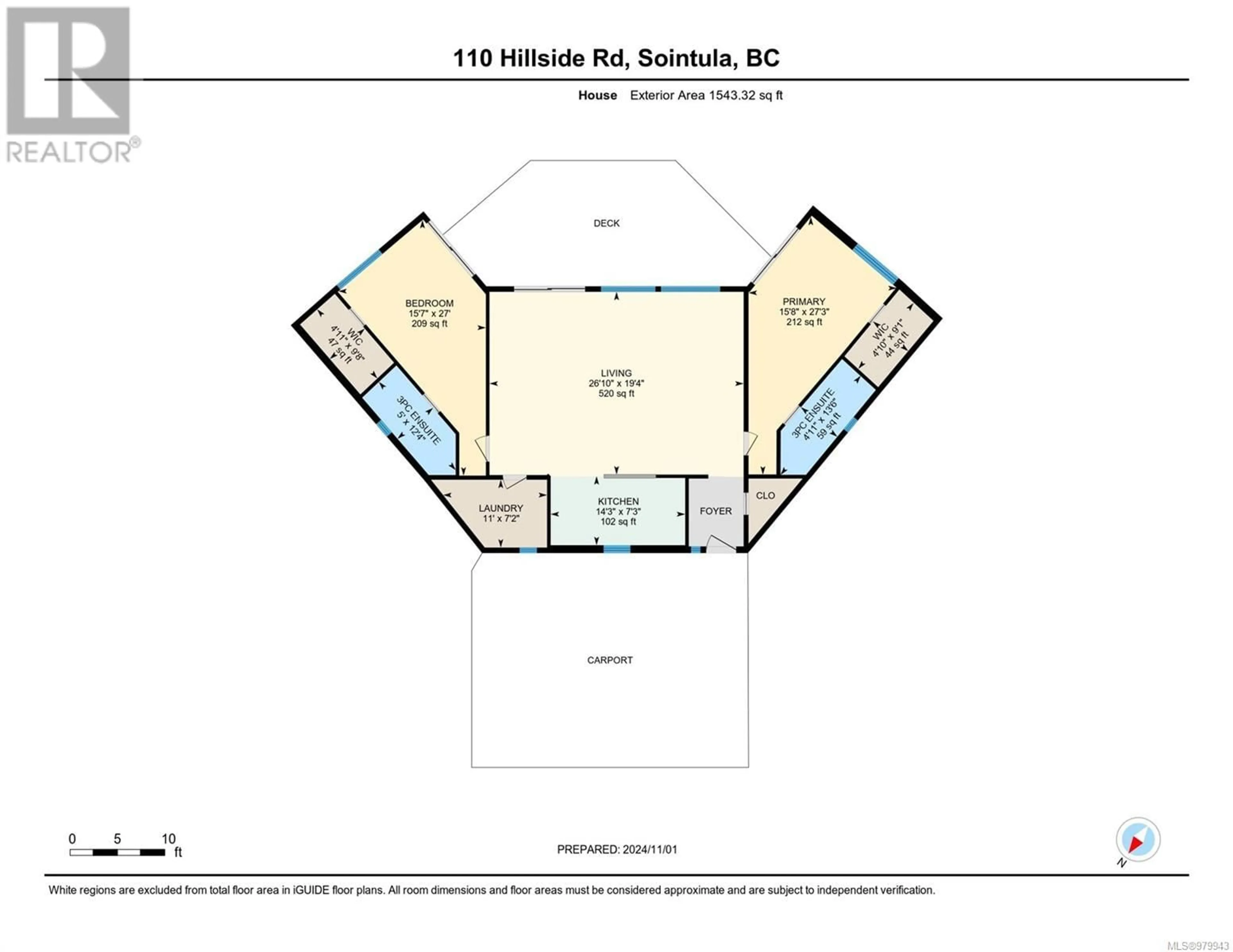 Floor plan for 110 Hillside Rd, Sointula British Columbia V0N3E0