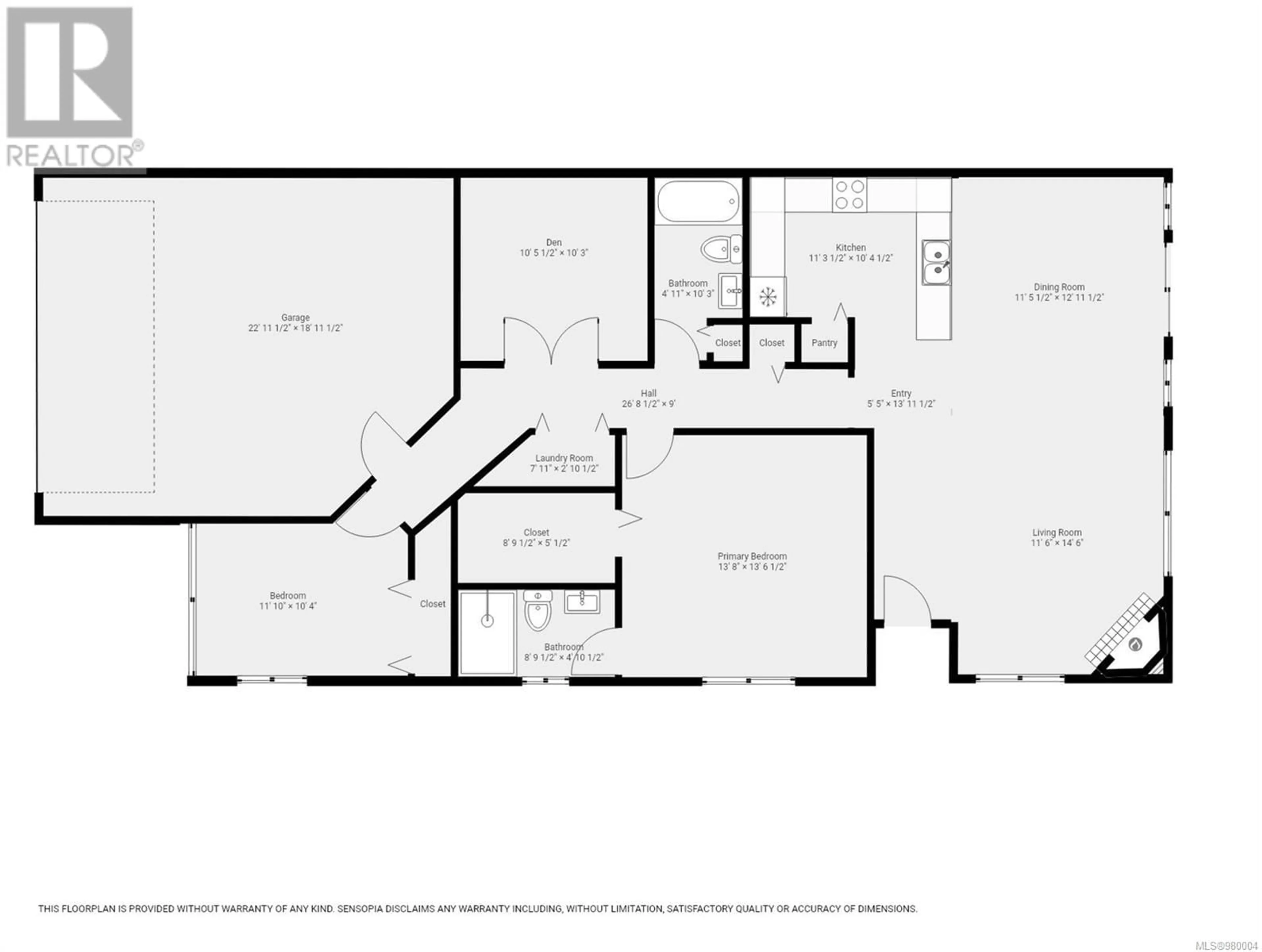 Floor plan for 1 611 Hilchey Rd, Campbell River British Columbia V9W0A2