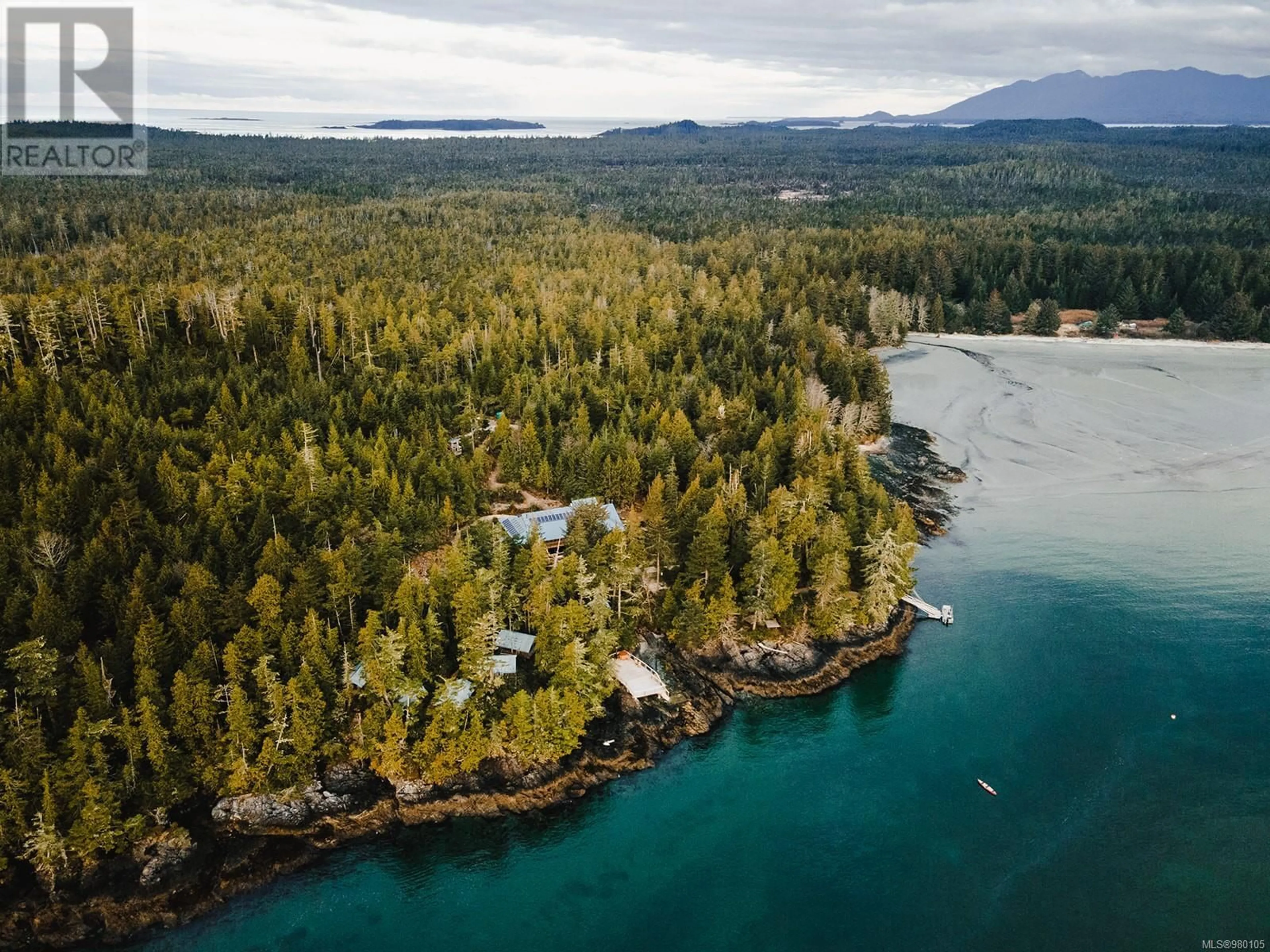 A pic from exterior of the house or condo, lake for LT 1 Vargas Island, Tofino British Columbia V0R2Z0