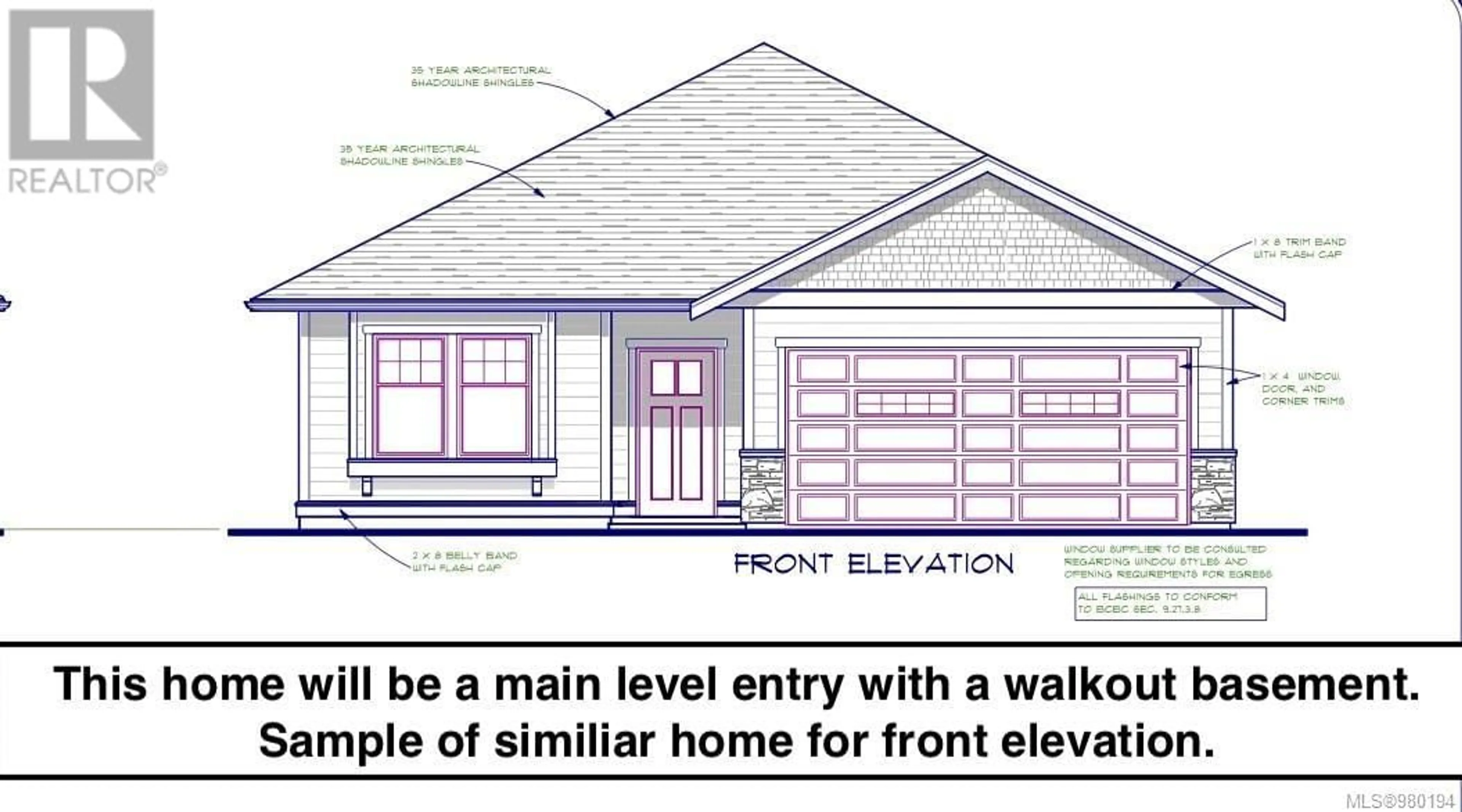 Frontside or backside of a home, the front or back of building for 9653 Askew Creek Dr, Chemainus British Columbia V9L3X1