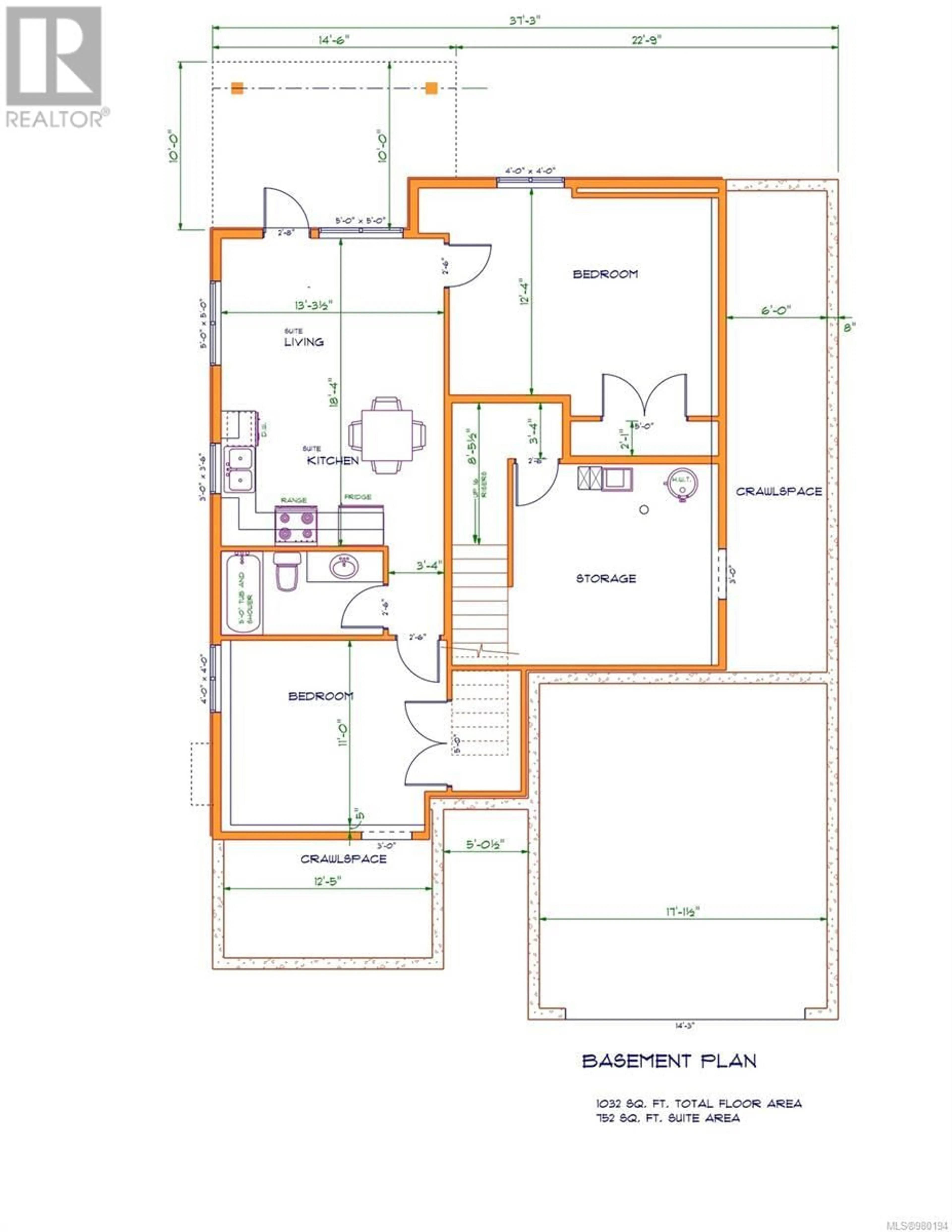 Floor plan for 9653 Askew Creek Dr, Chemainus British Columbia V9L3X1