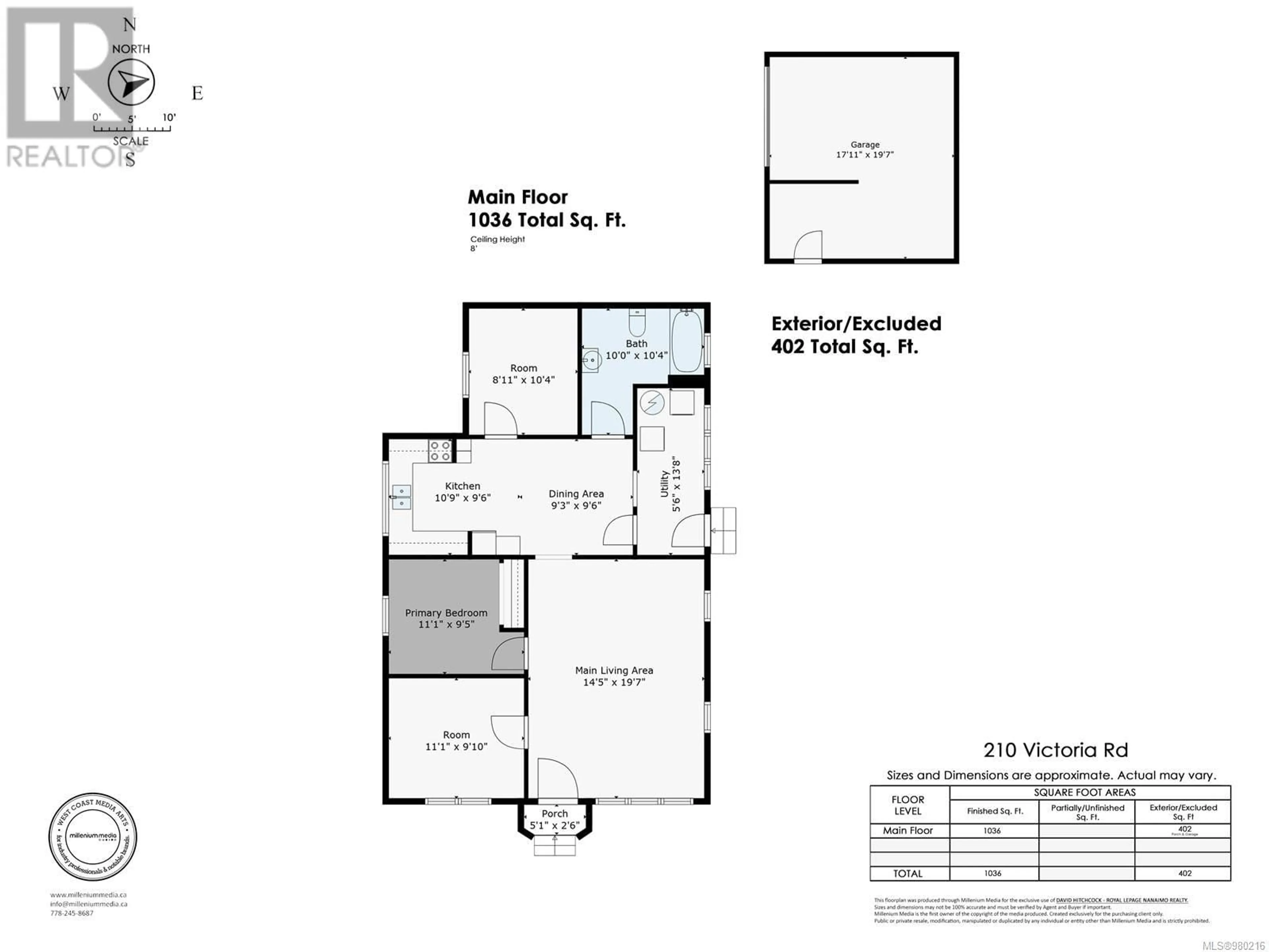 Floor plan for 210 Victoria Rd, Nanaimo British Columbia V9R4P6