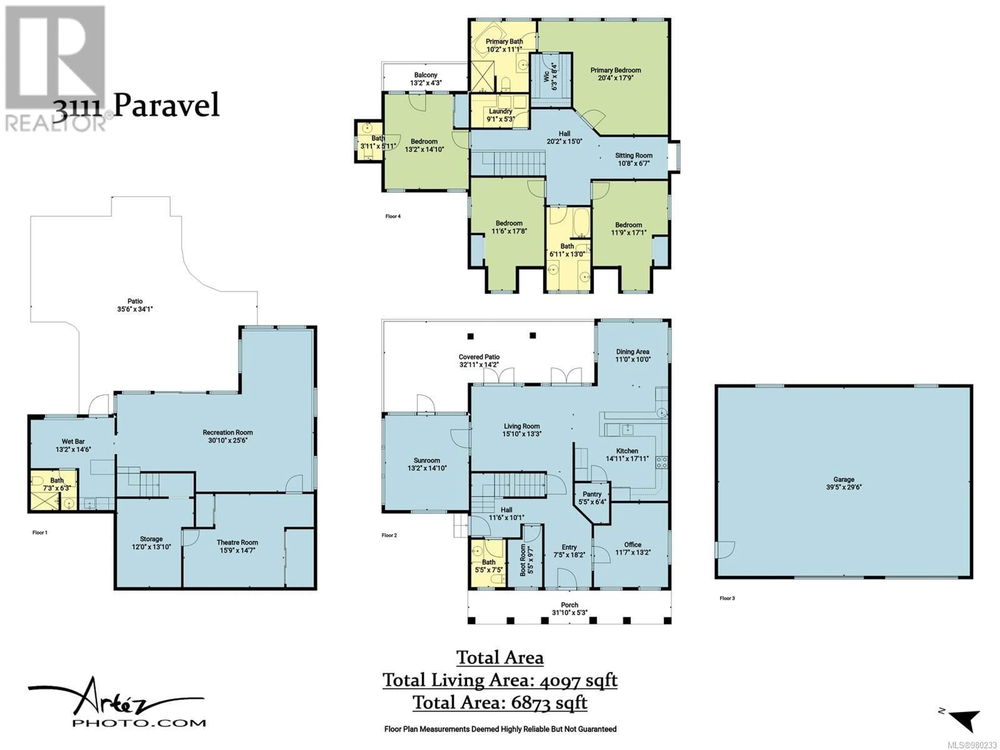 Floor plan for 3111 Paravel Pl, Nanaimo British Columbia V9G1C3