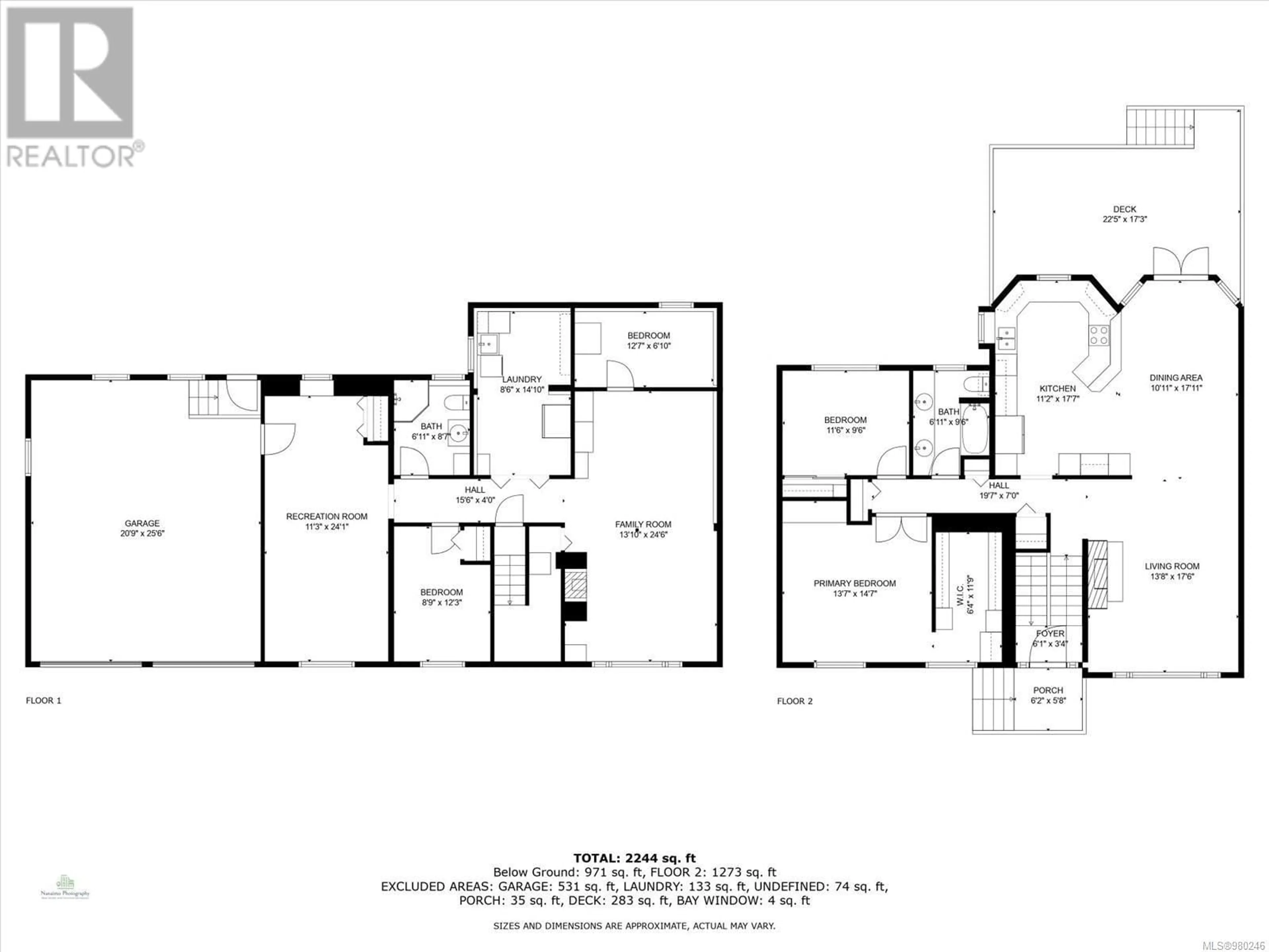 Floor plan for 114 Ranchview Dr, Nanaimo British Columbia V9X1C4