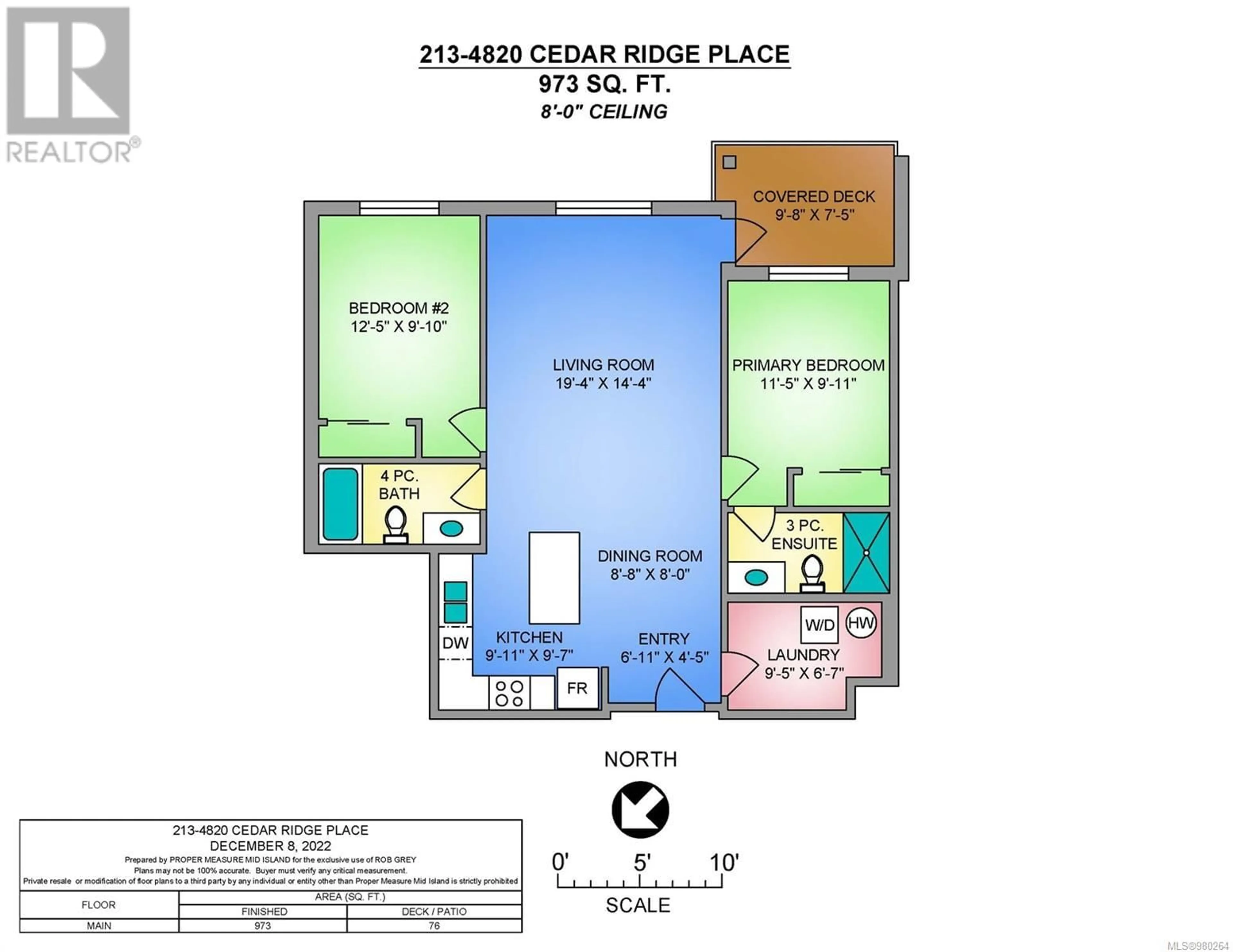 Floor plan for 213 4820 Cedar Ridge Pl, Nanaimo British Columbia V9T0M7