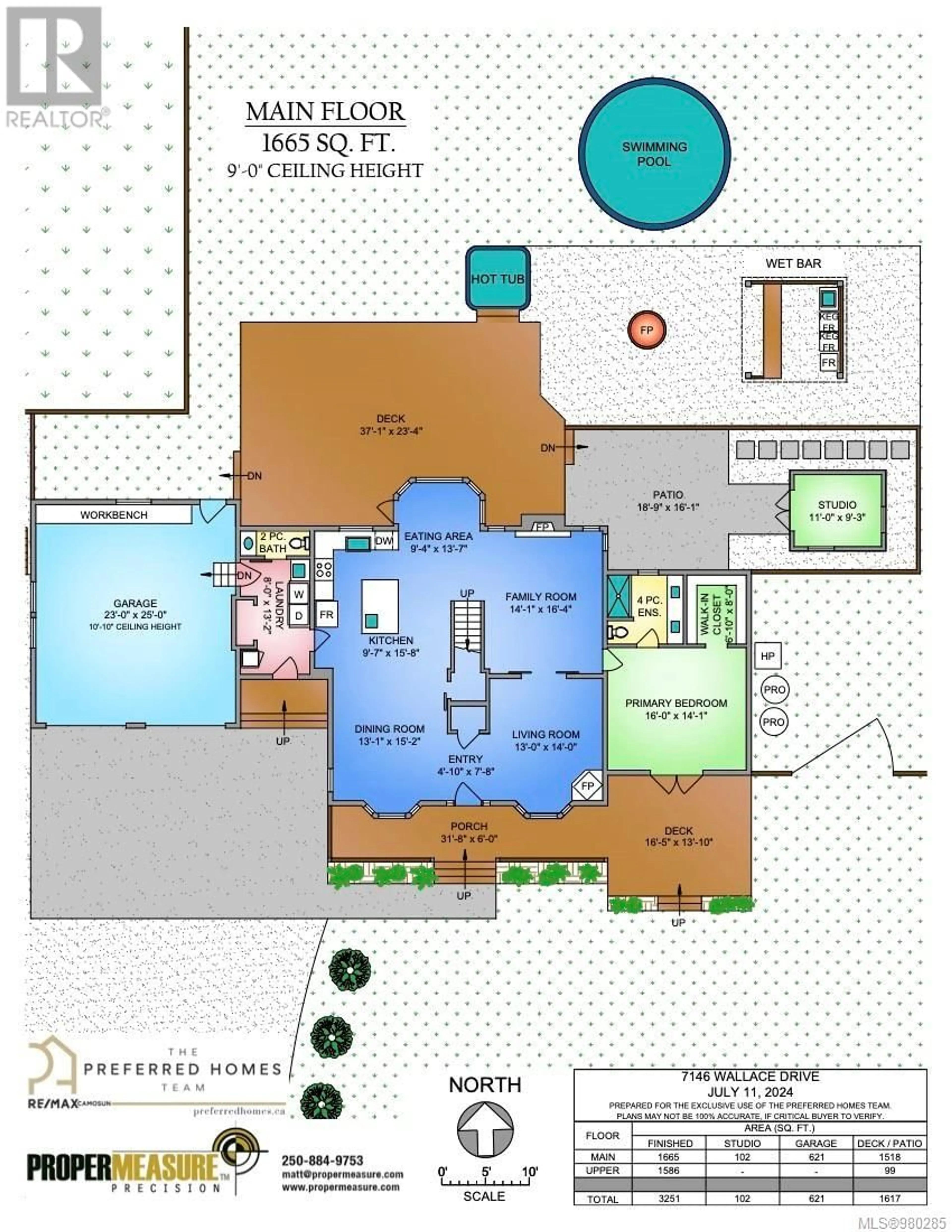 Floor plan for 7146 Wallace Dr, Central Saanich British Columbia V8M1G9