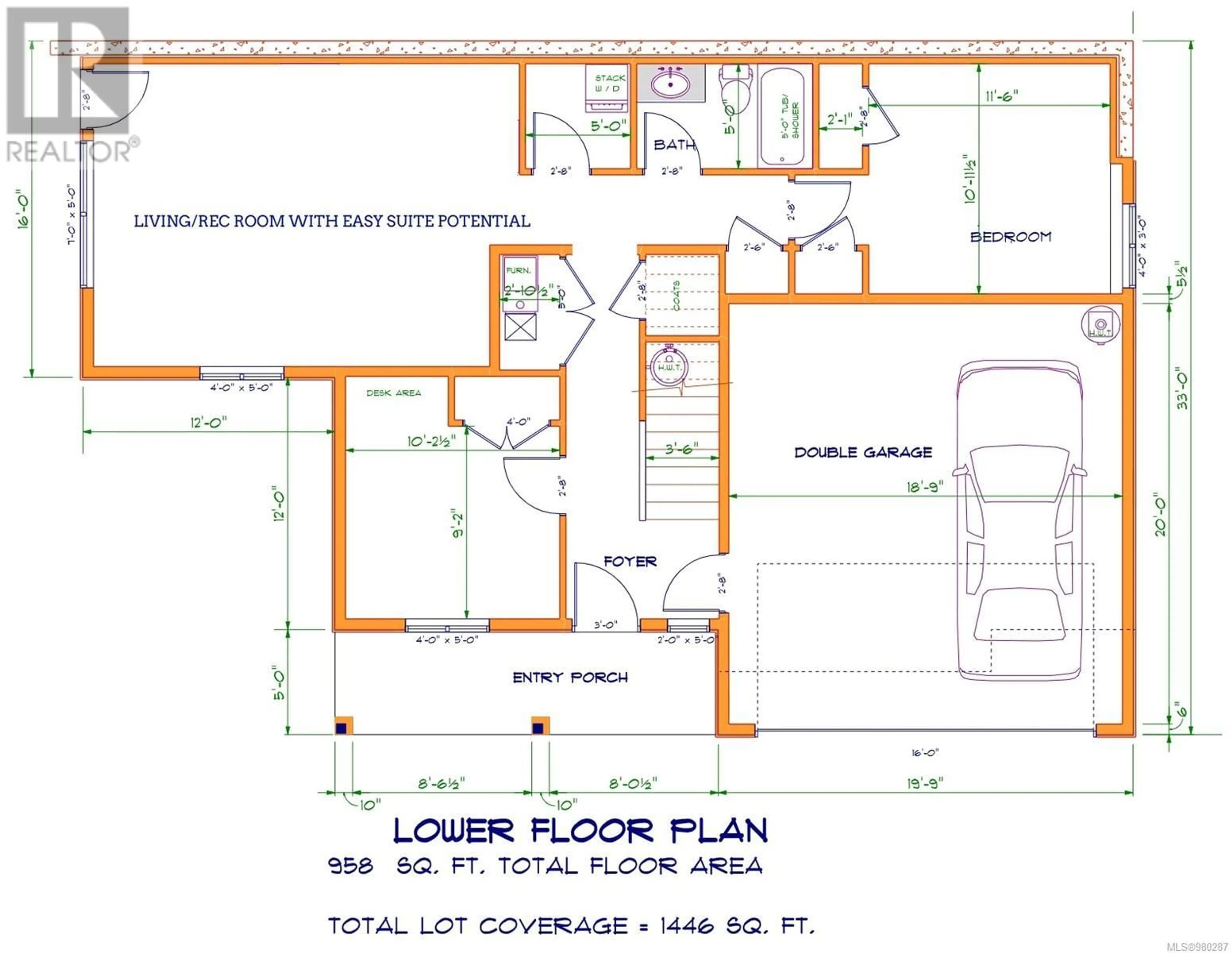 Floor plan for 9687 Askew Creek Dr, Chemainus British Columbia V9L3X1