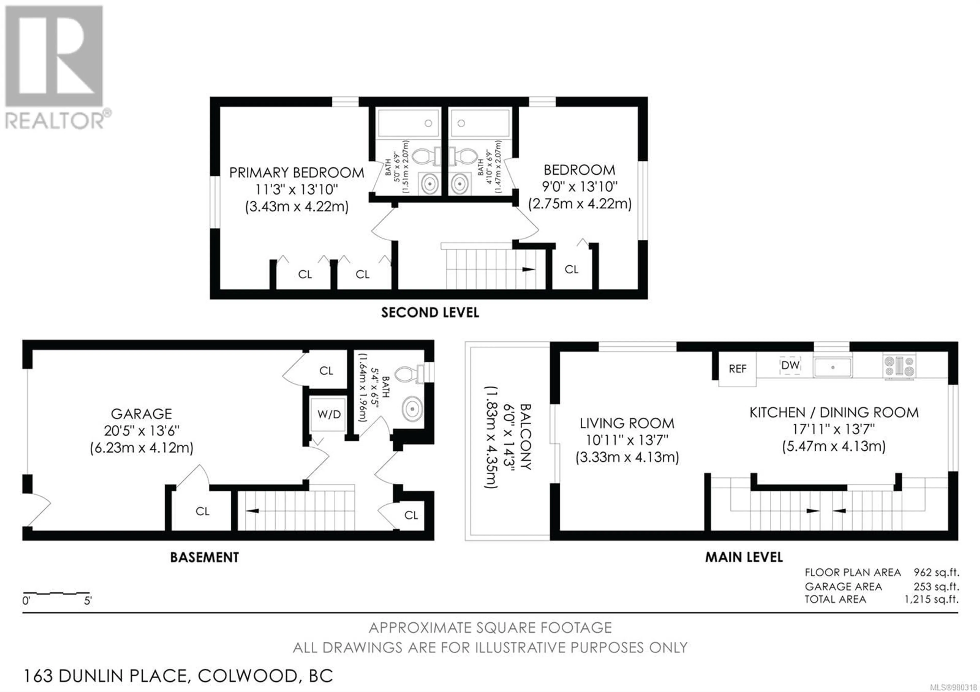 Floor plan for 163 3501 Dunlin St, Colwood British Columbia V9C0P7