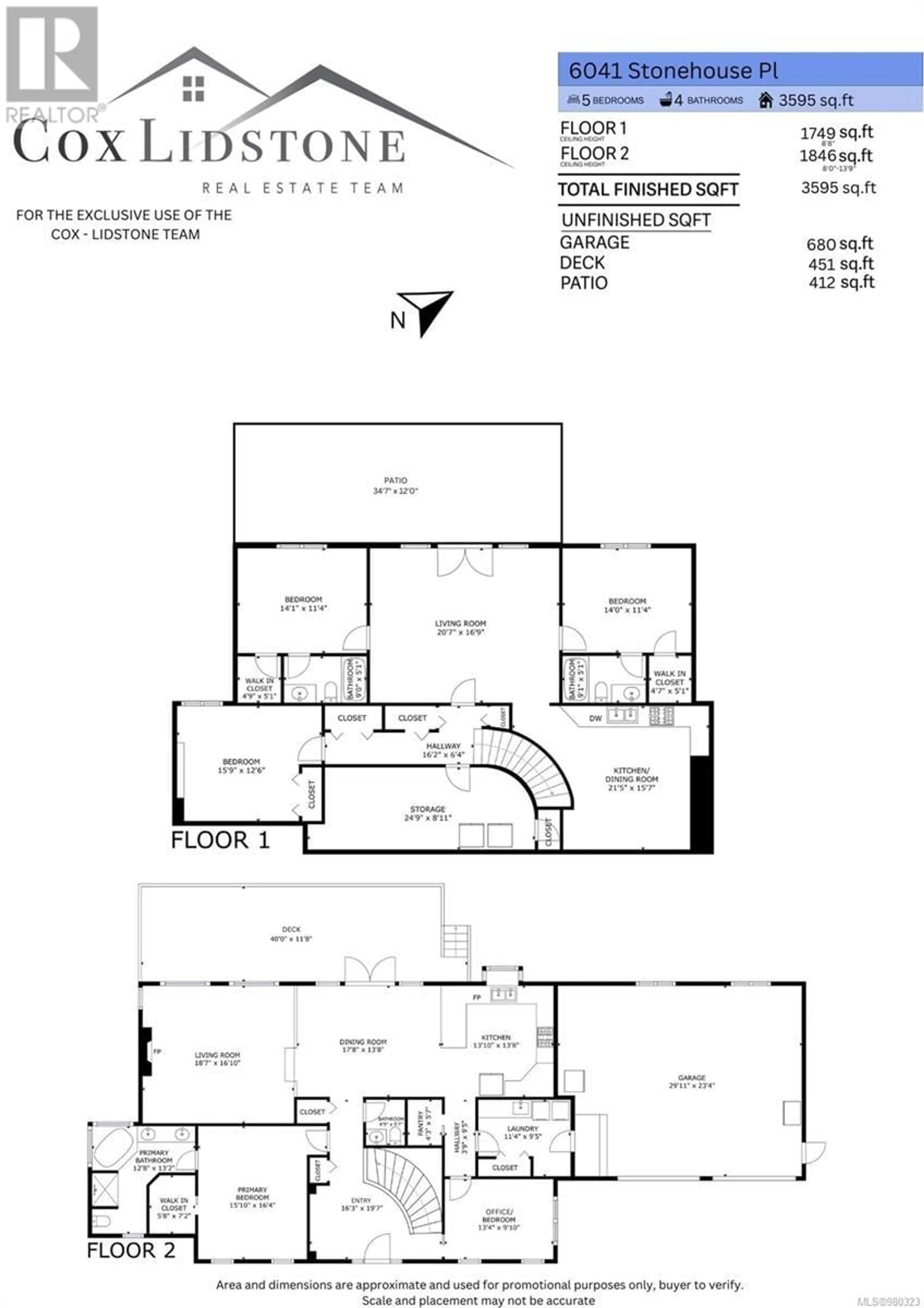 Floor plan for 6041 Stonehouse Pl, Duncan British Columbia V9L5M8