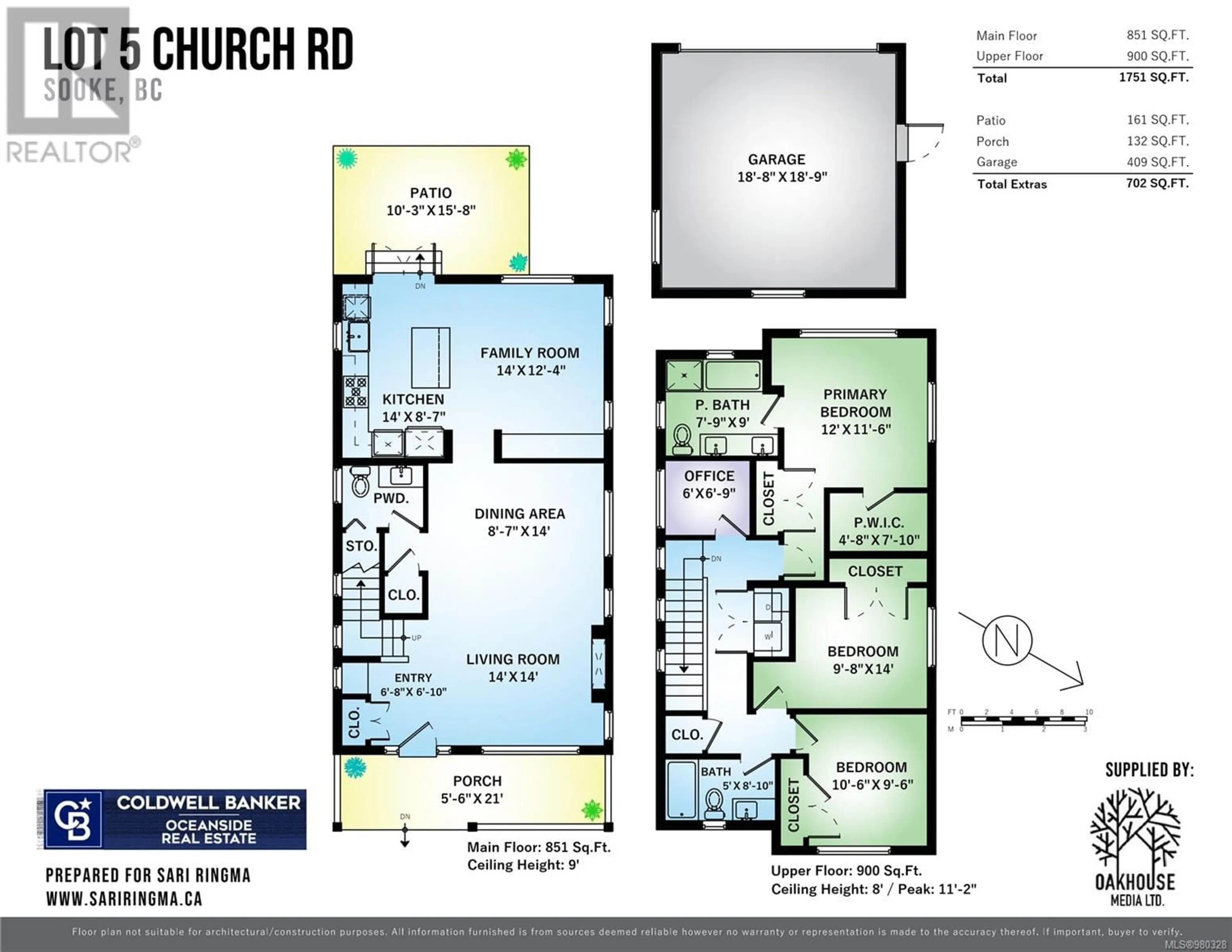 Floor plan for 2170 Church Rd, Sooke British Columbia V9Z0W7