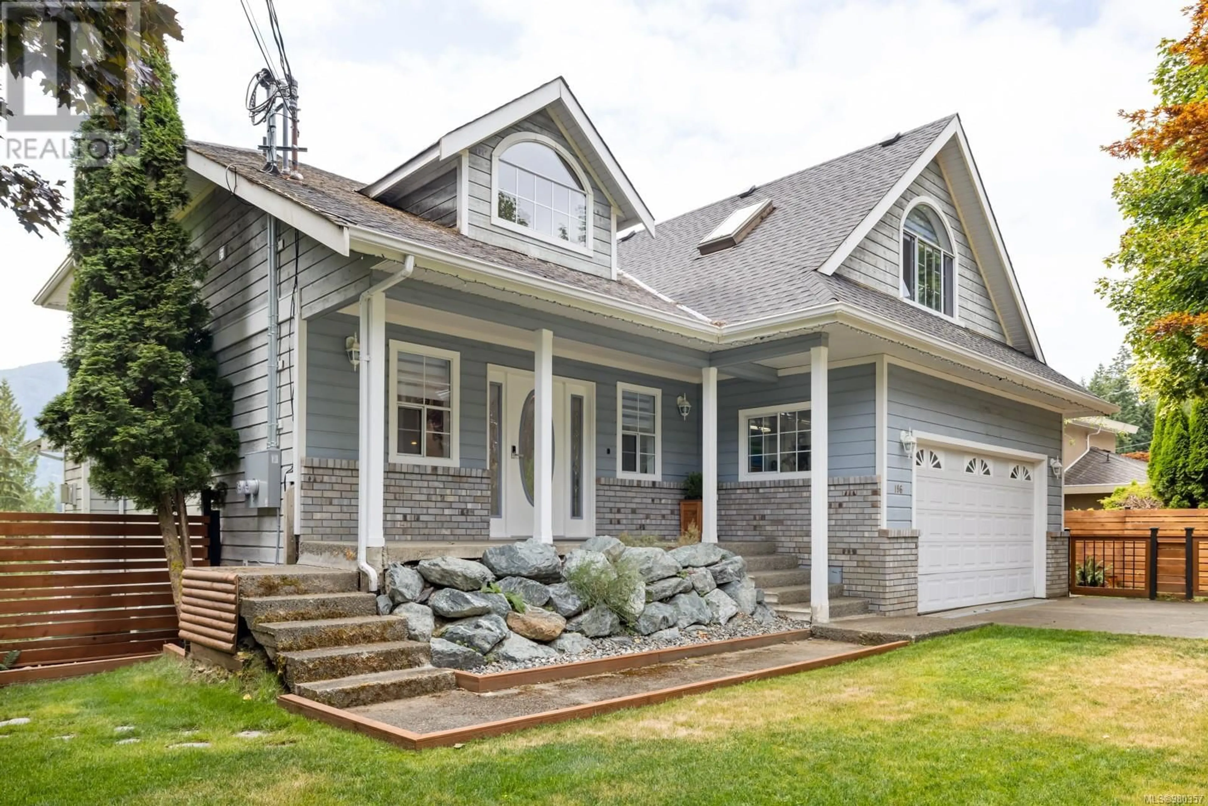 Frontside or backside of a home, cottage for 196 Elk Rd, Lake Cowichan British Columbia V0R2G0