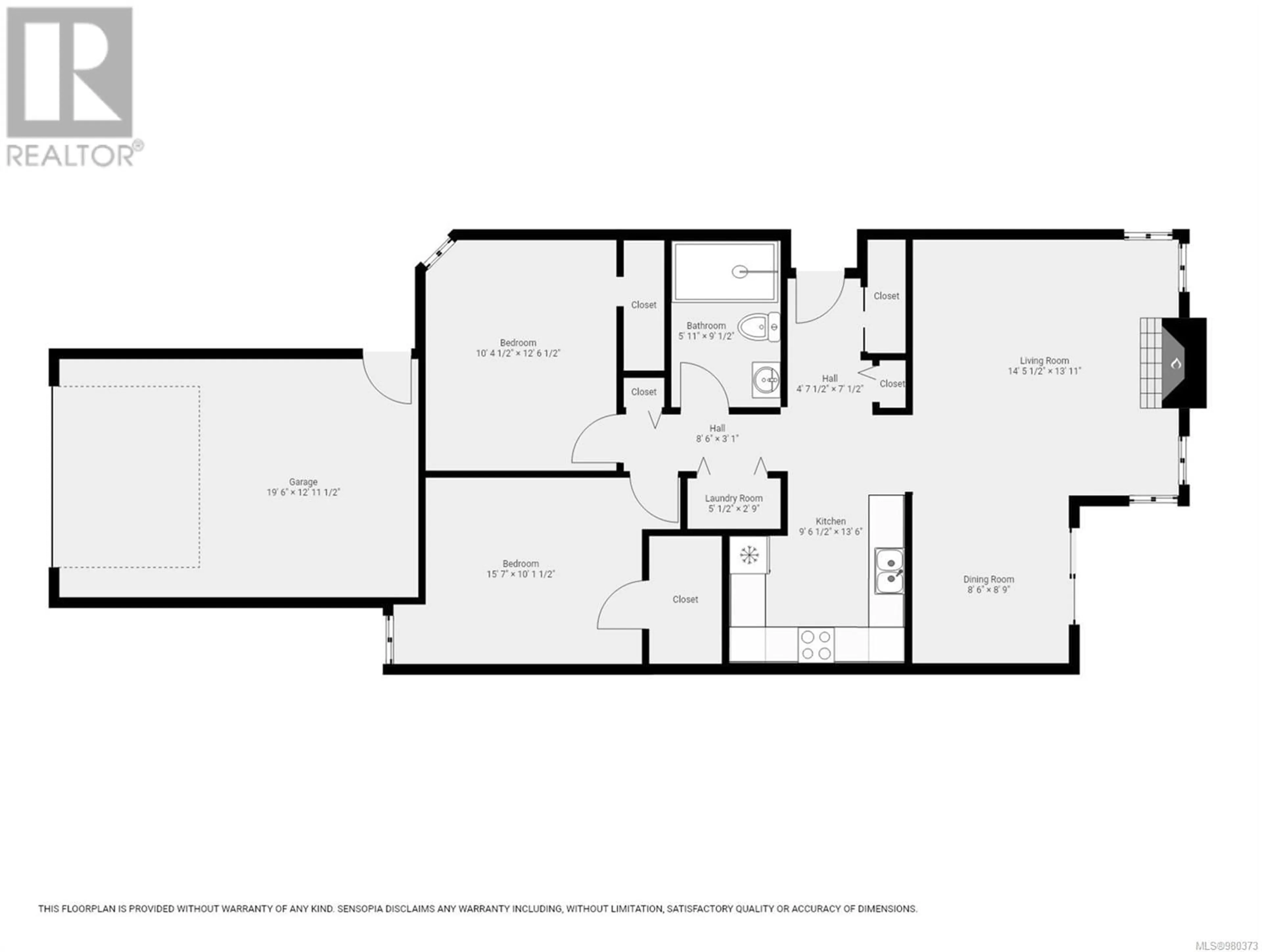 Floor plan for 10 251 McPhedran Rd, Campbell River British Columbia V9W6W5