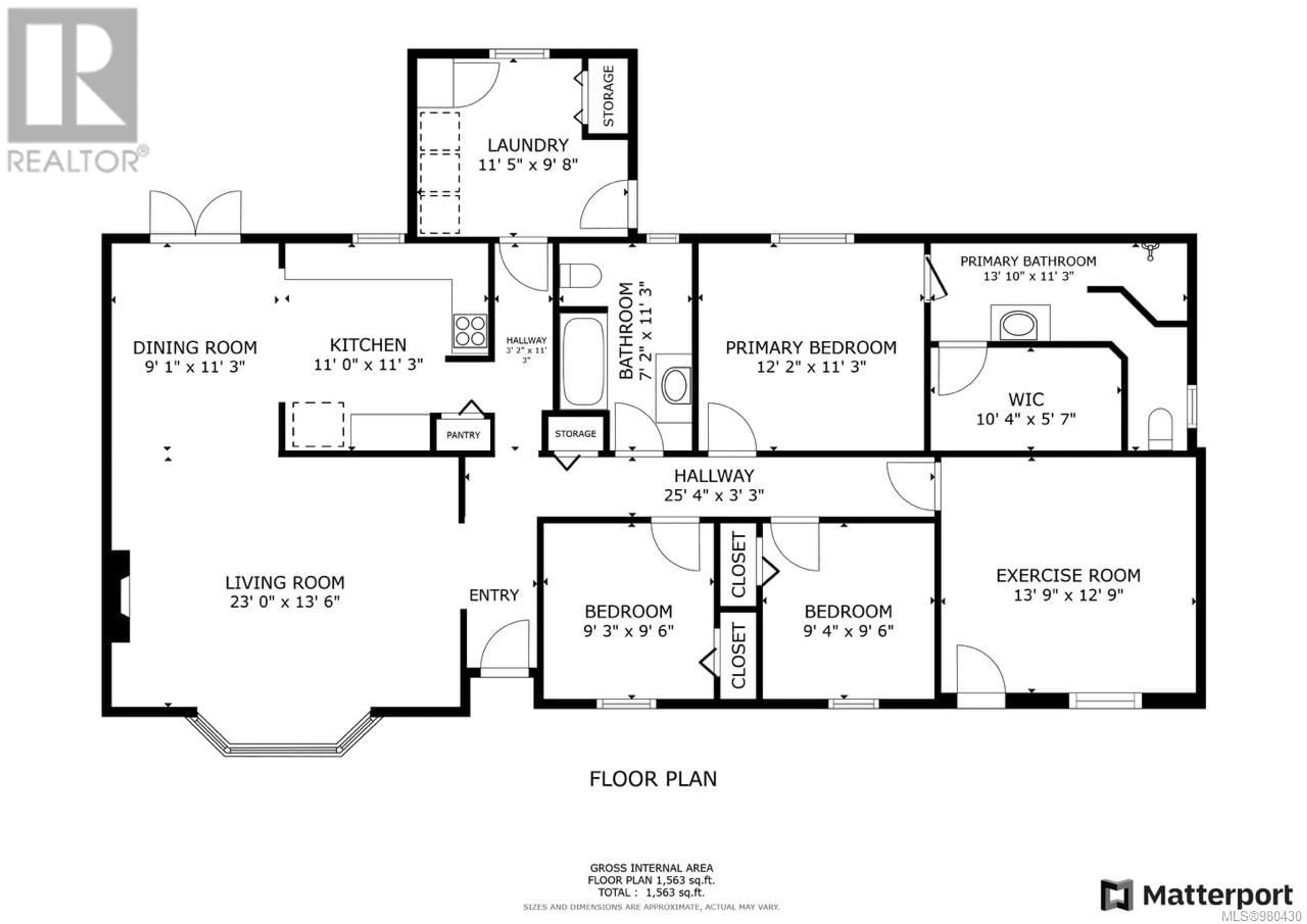 Floor plan for 58 Oregon Rd, Campbell River British Columbia V9W5T1