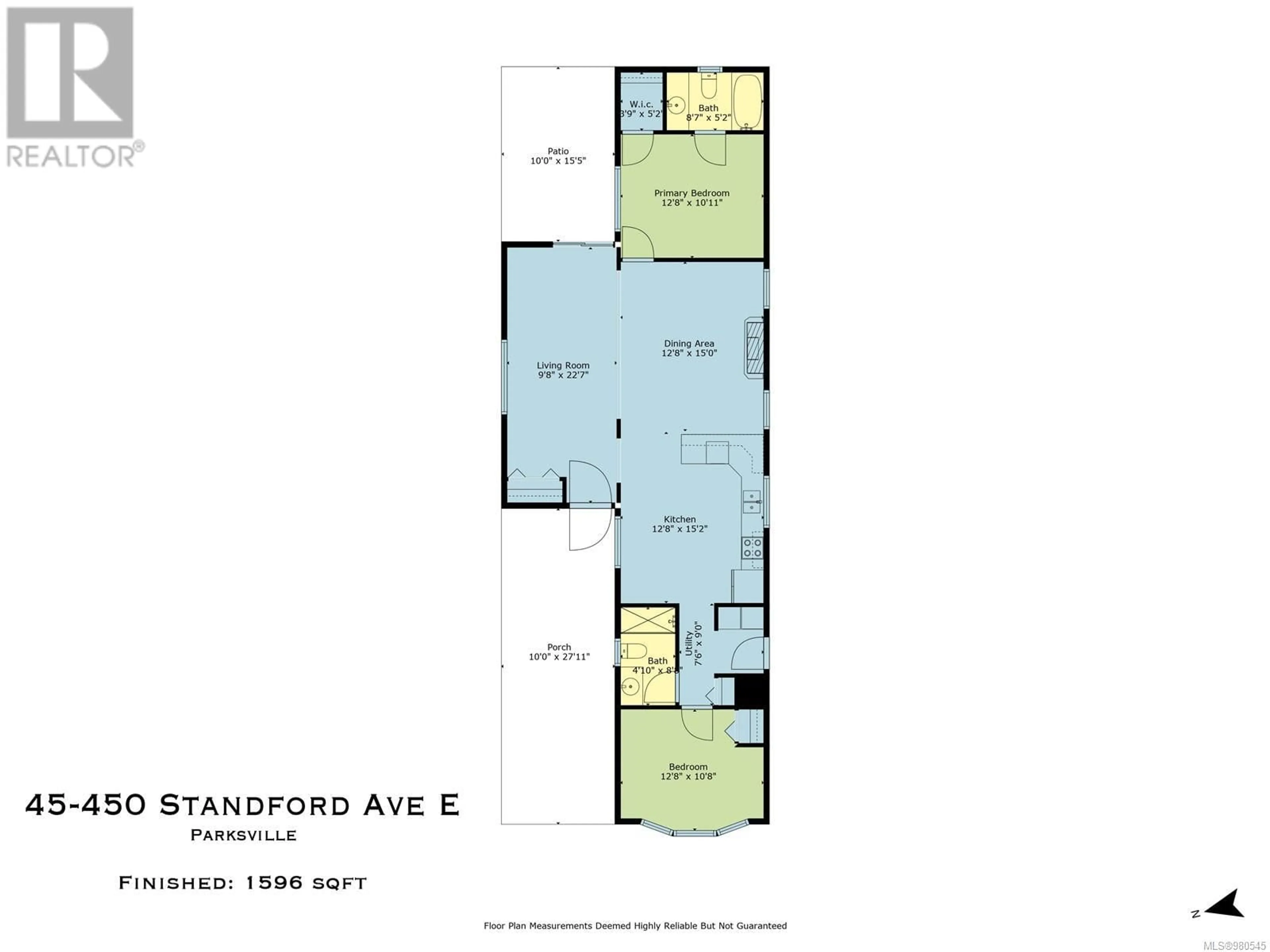 Floor plan for 45 450 Stanford Ave, Parksville British Columbia V9P2S8