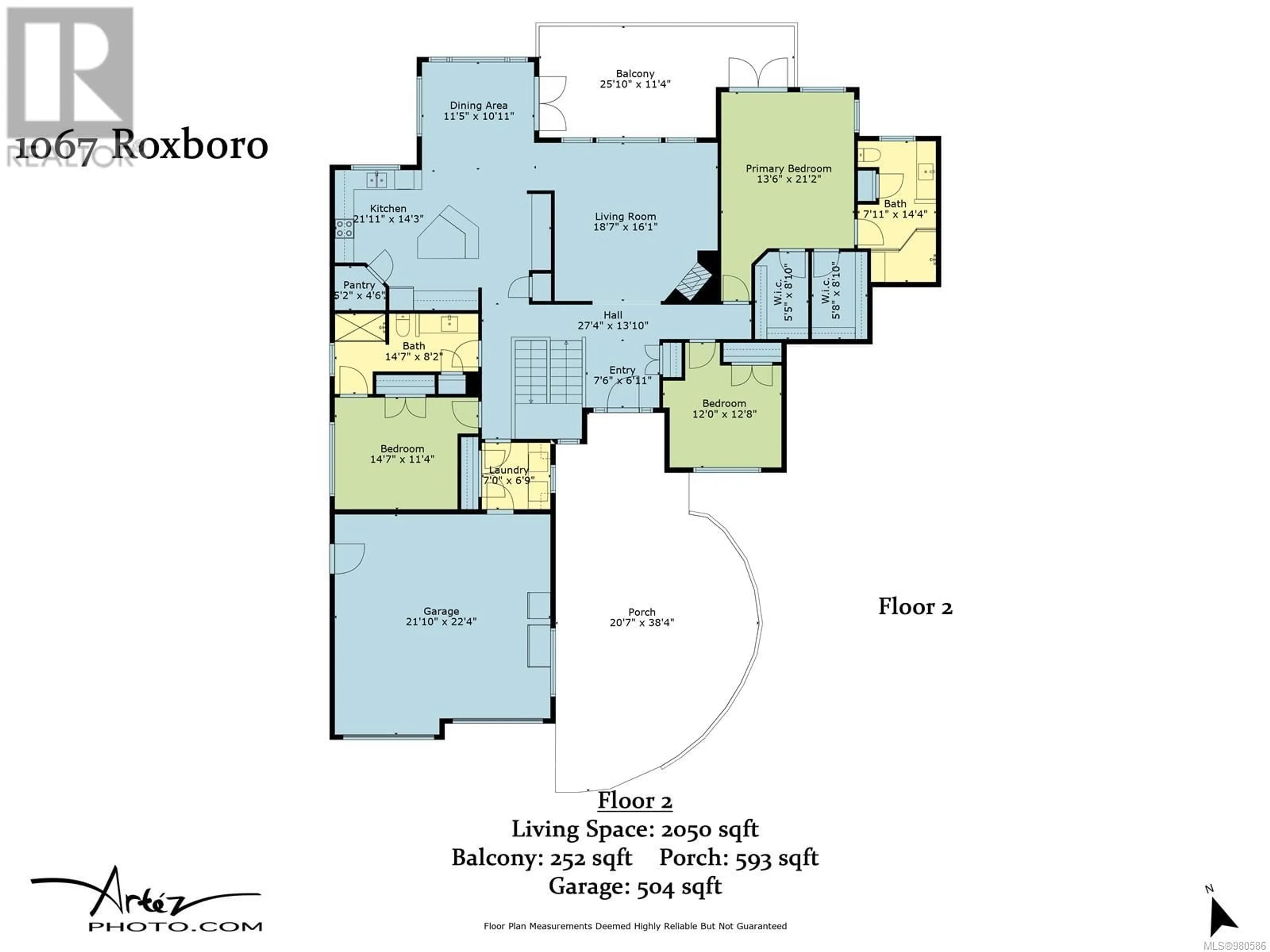 Floor plan for 1067 Roxboro Pl, Nanaimo British Columbia V9R7C2