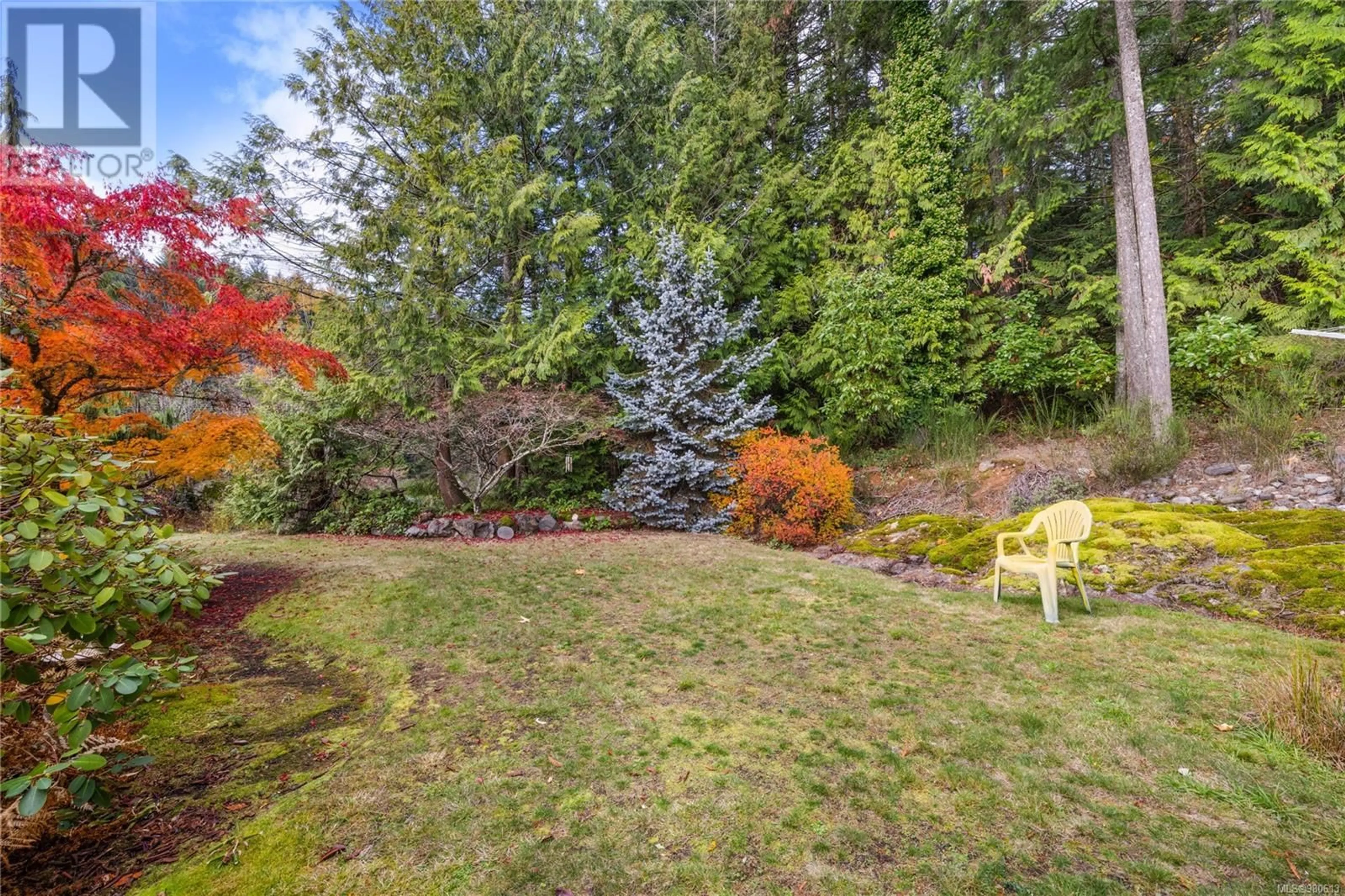 Patio, the fenced backyard for 55 1122 Morrell Cir, Nanaimo British Columbia V9R6K6