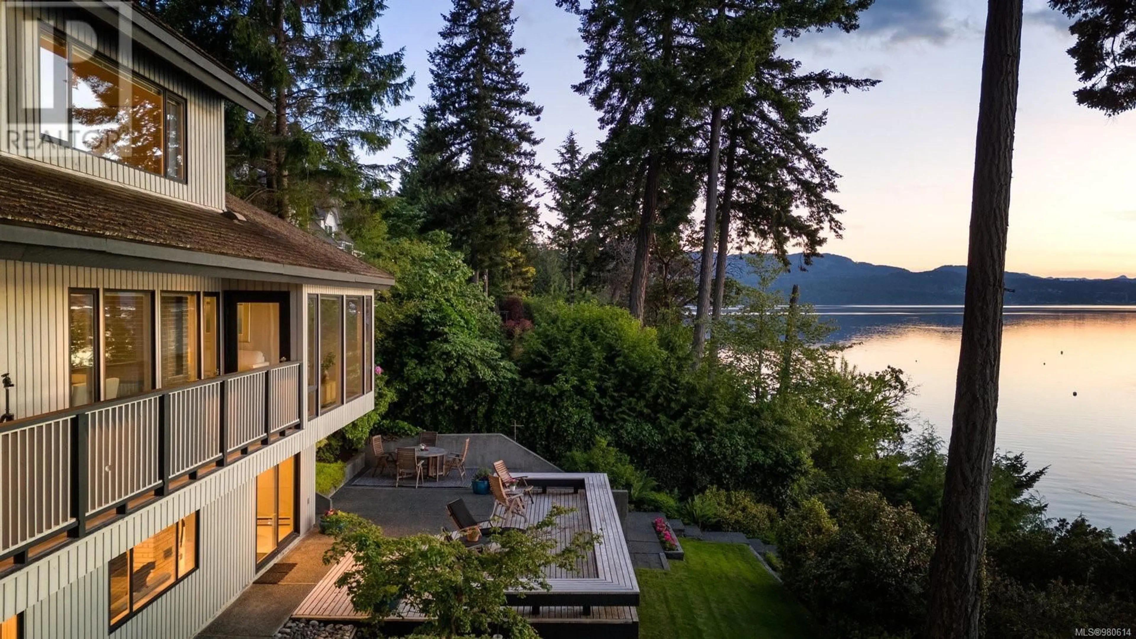 Patio, water/lake/river/ocean view for 9600 ARDMORE DRIVE, North Saanich British Columbia V8L5H5