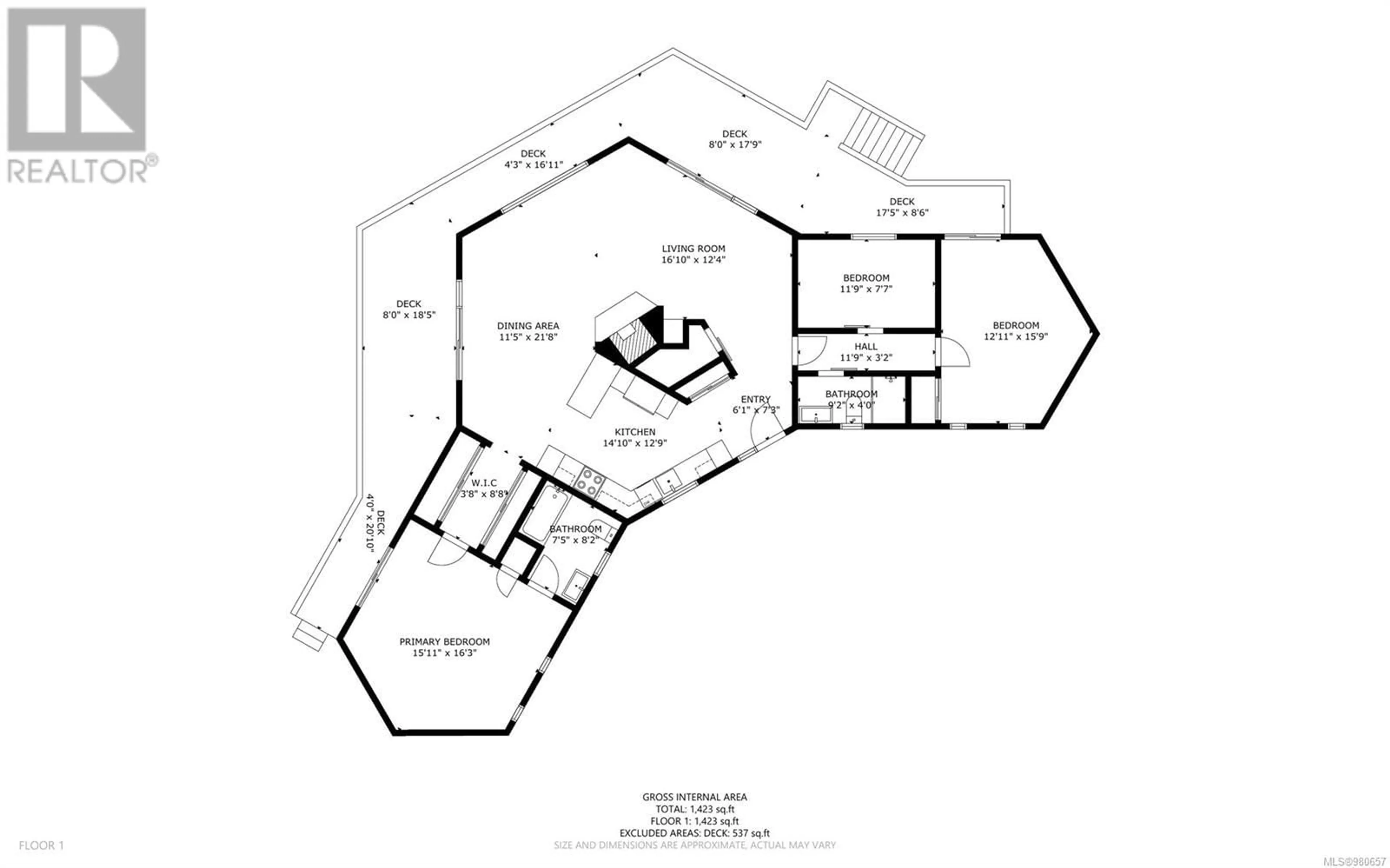 Floor plan for 5590 Westdale Rd, Nanaimo British Columbia V9V1G4