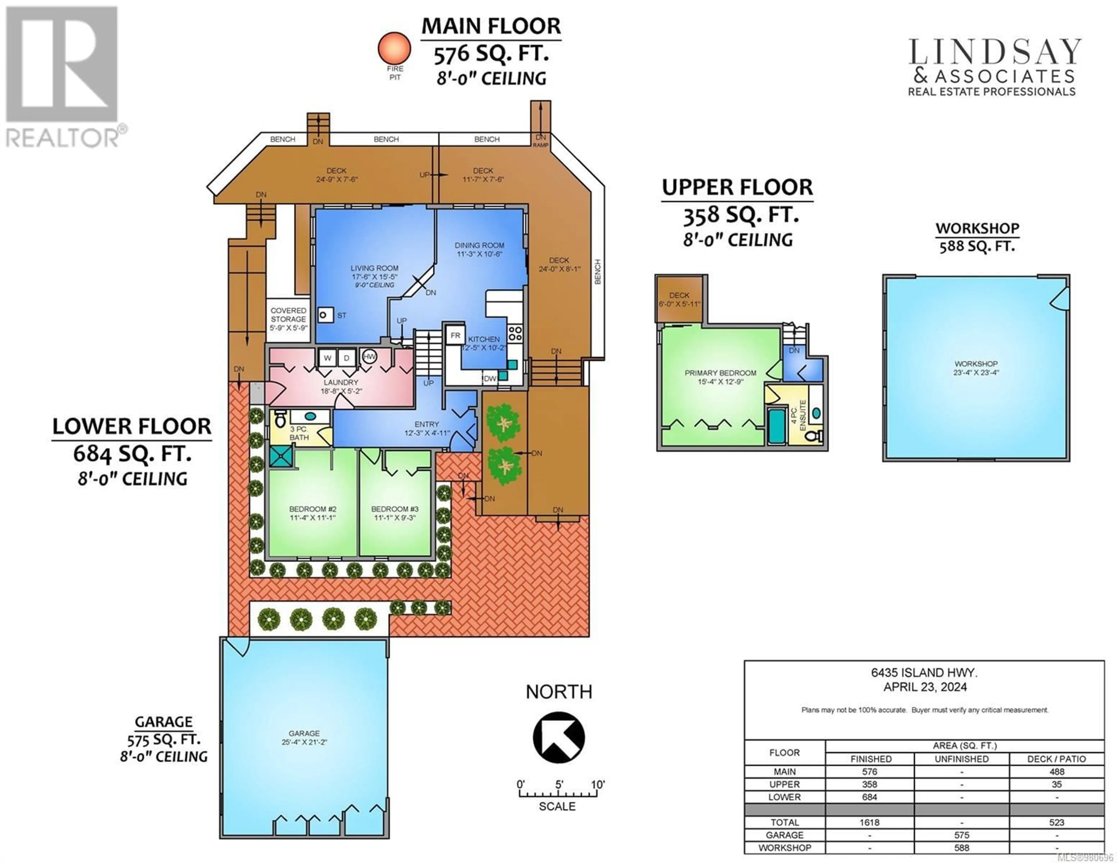 Floor plan for 6435 ISLAND HIGHWAY, Bowser British Columbia V0R1G0