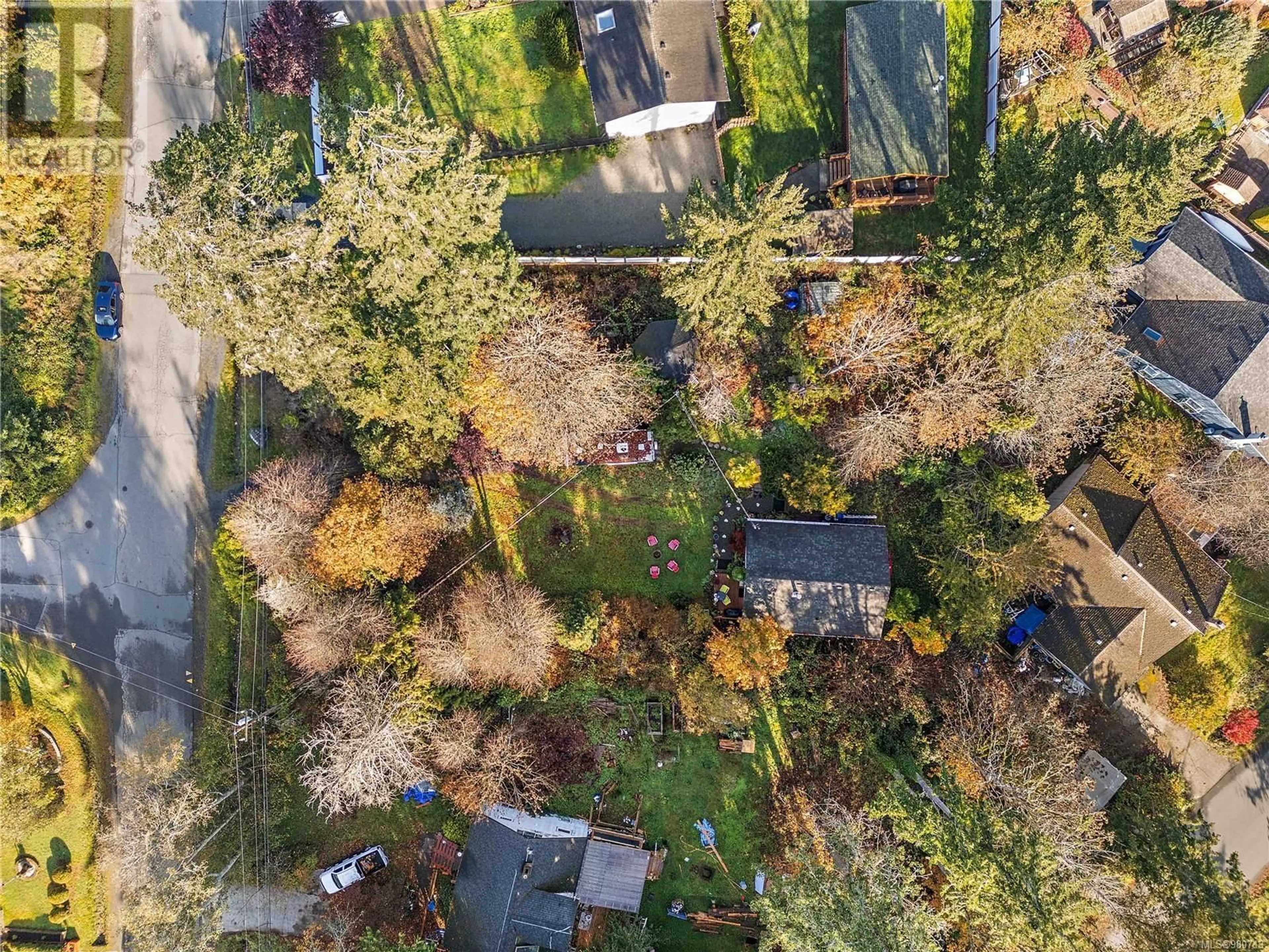 Frontside or backside of a home, the fenced backyard for 2133 French Rd S, Sooke British Columbia V9Z0M7