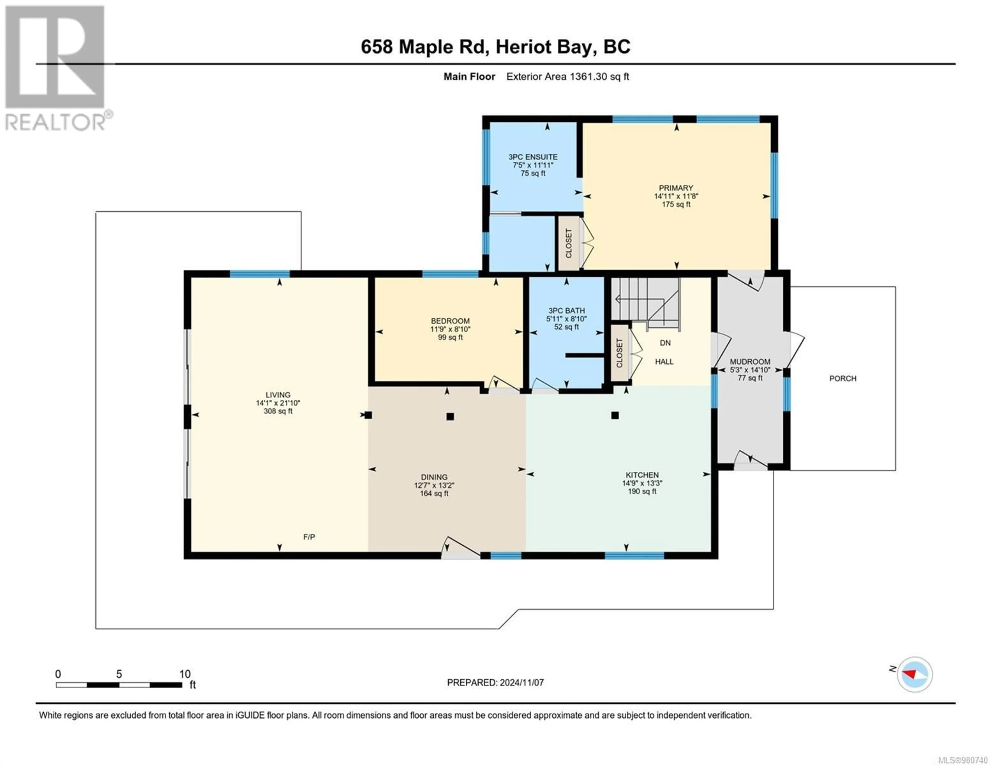 Floor plan for 658 Maple Rd, Quadra Island British Columbia V0P1H0