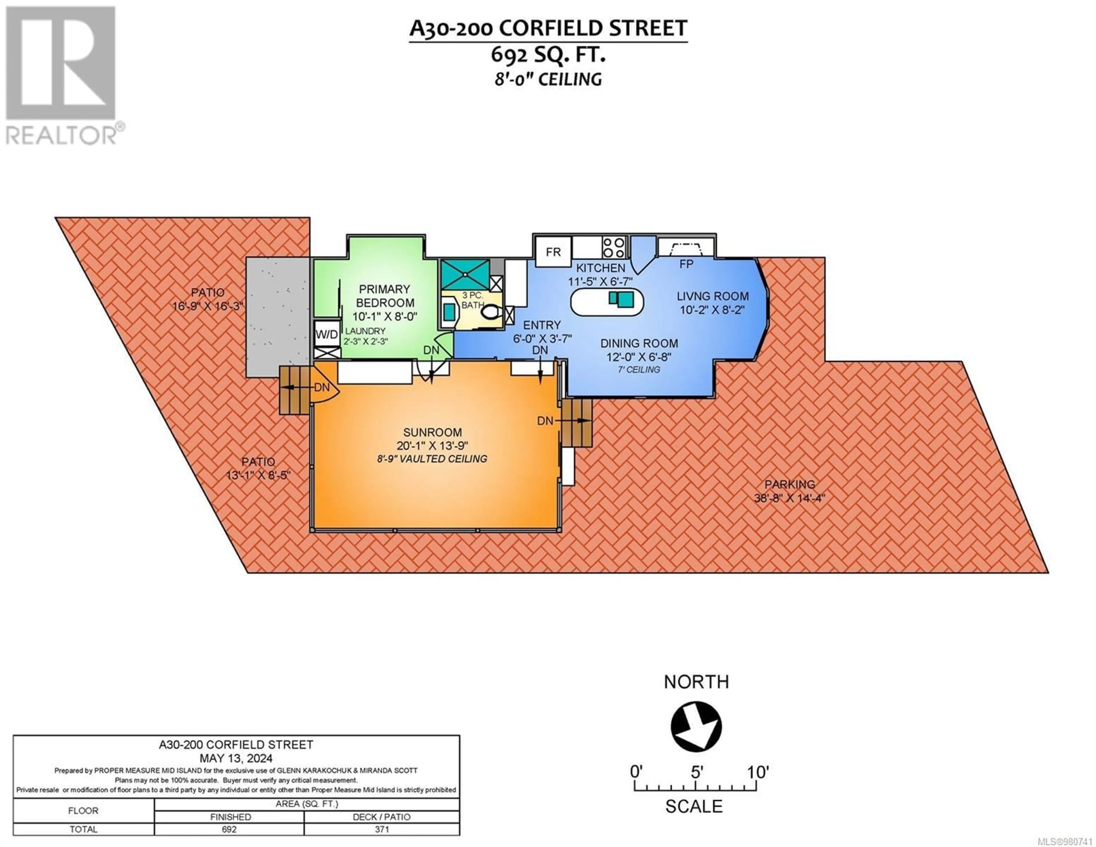 Floor plan for A30 200 Corfield St, Parksville British Columbia V9P2H5