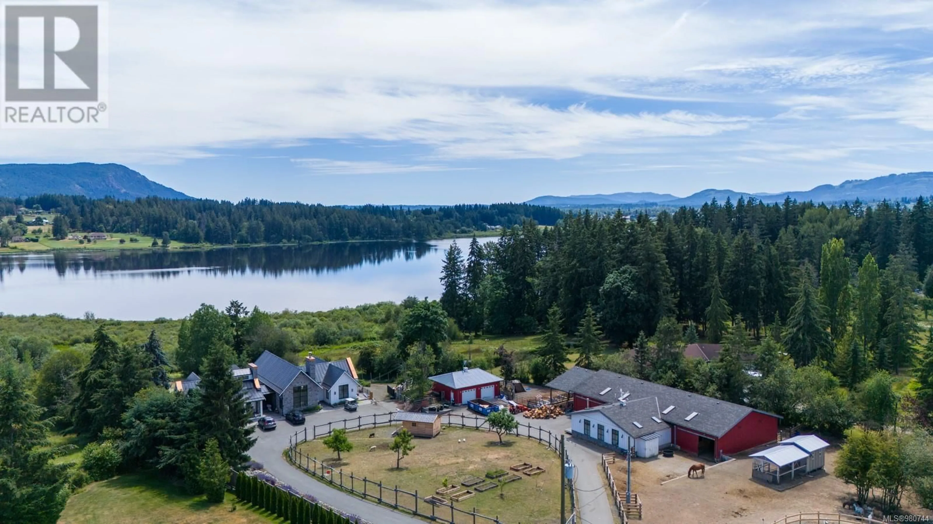 A pic from exterior of the house or condo, the view of lake or river for 6567 Norcross Rd, Duncan British Columbia V9L6C1