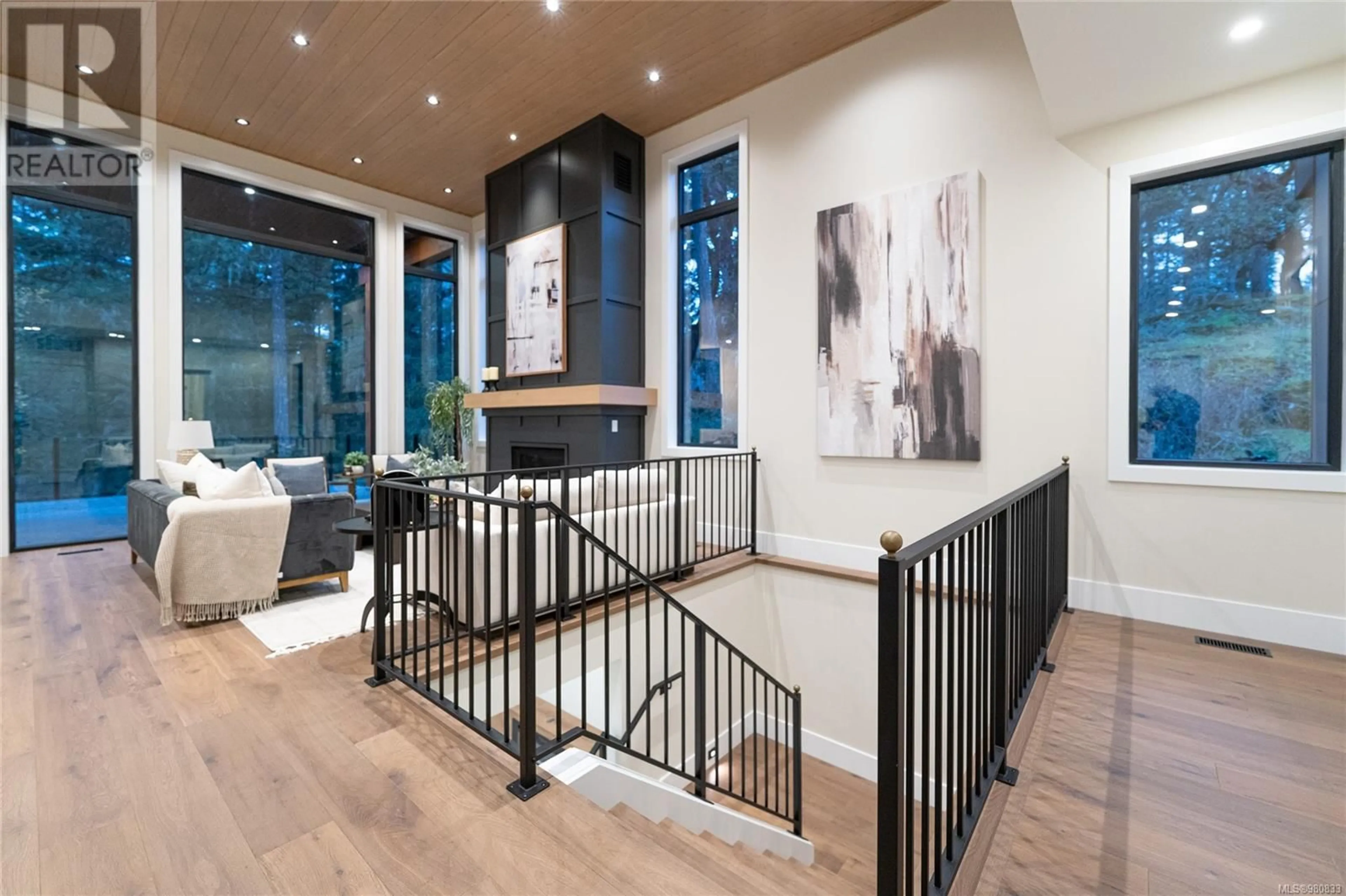 Indoor foyer, wood floors for 617 Medalist Ave, Colwood British Columbia V9C0R7